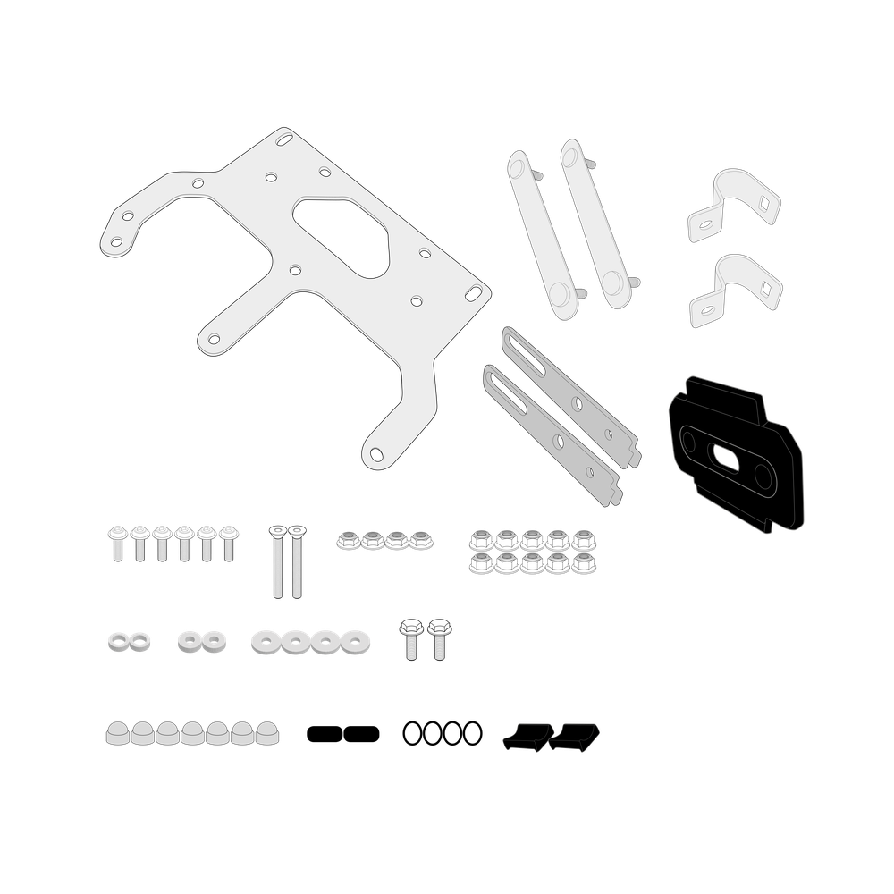 Kit di fissaggio per Toolbox GIVI TL3112KIT