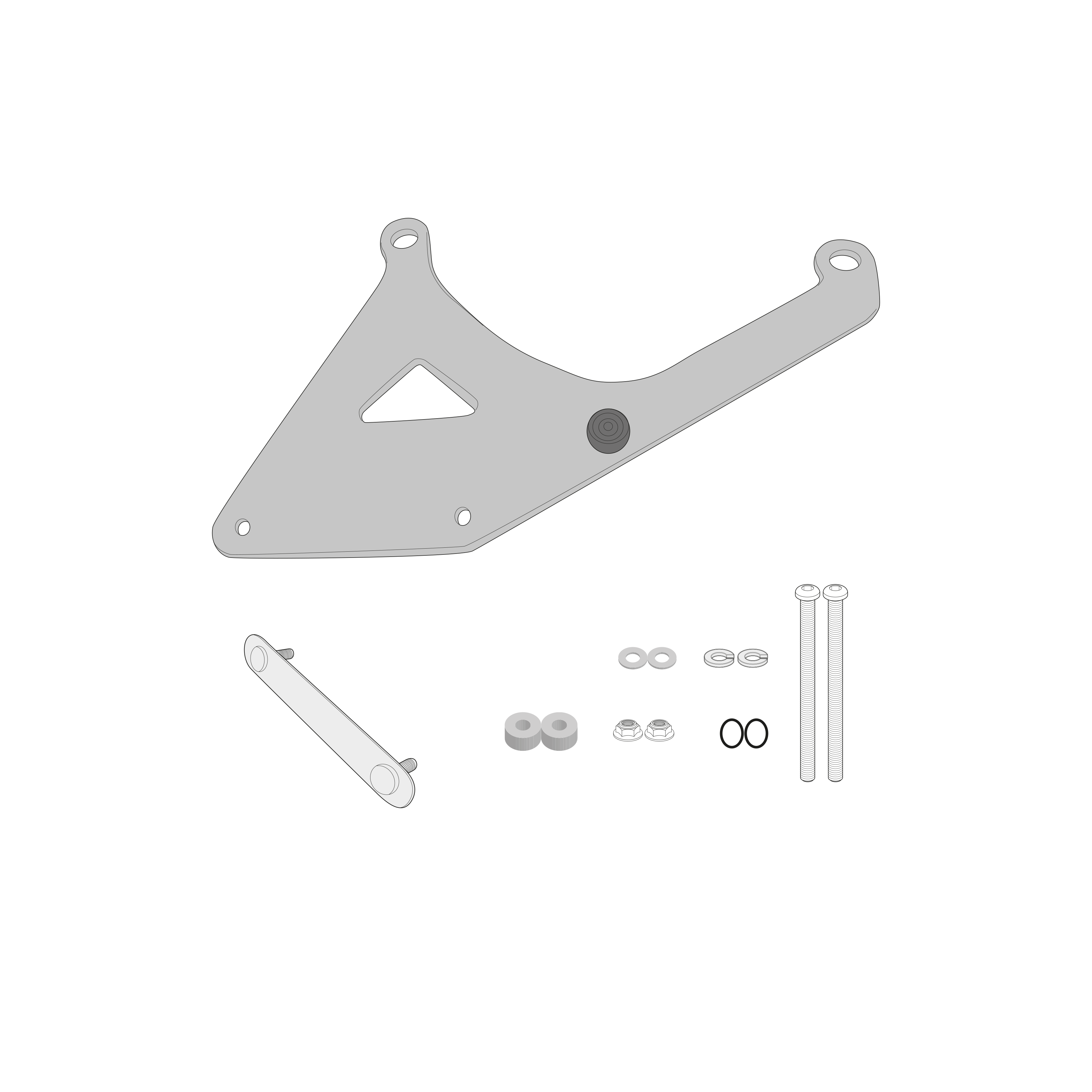 Kit di fissaggio per Toolbox GIVI TL4133KIT