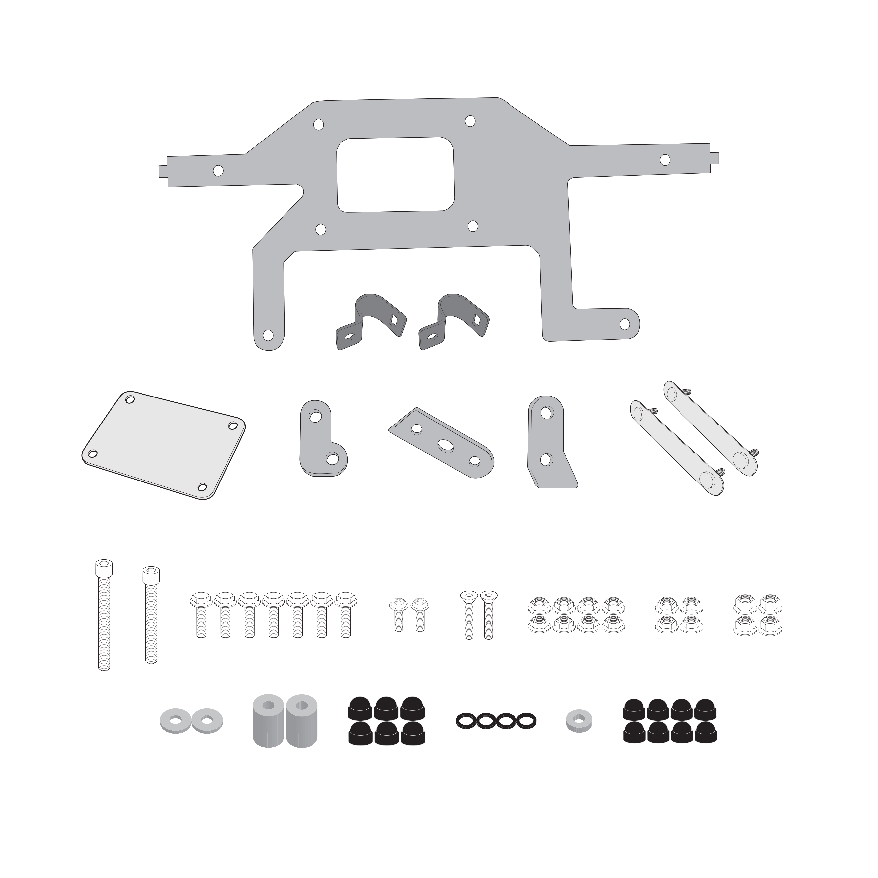 Toolbox fixing kit GIVI TL6418KIT