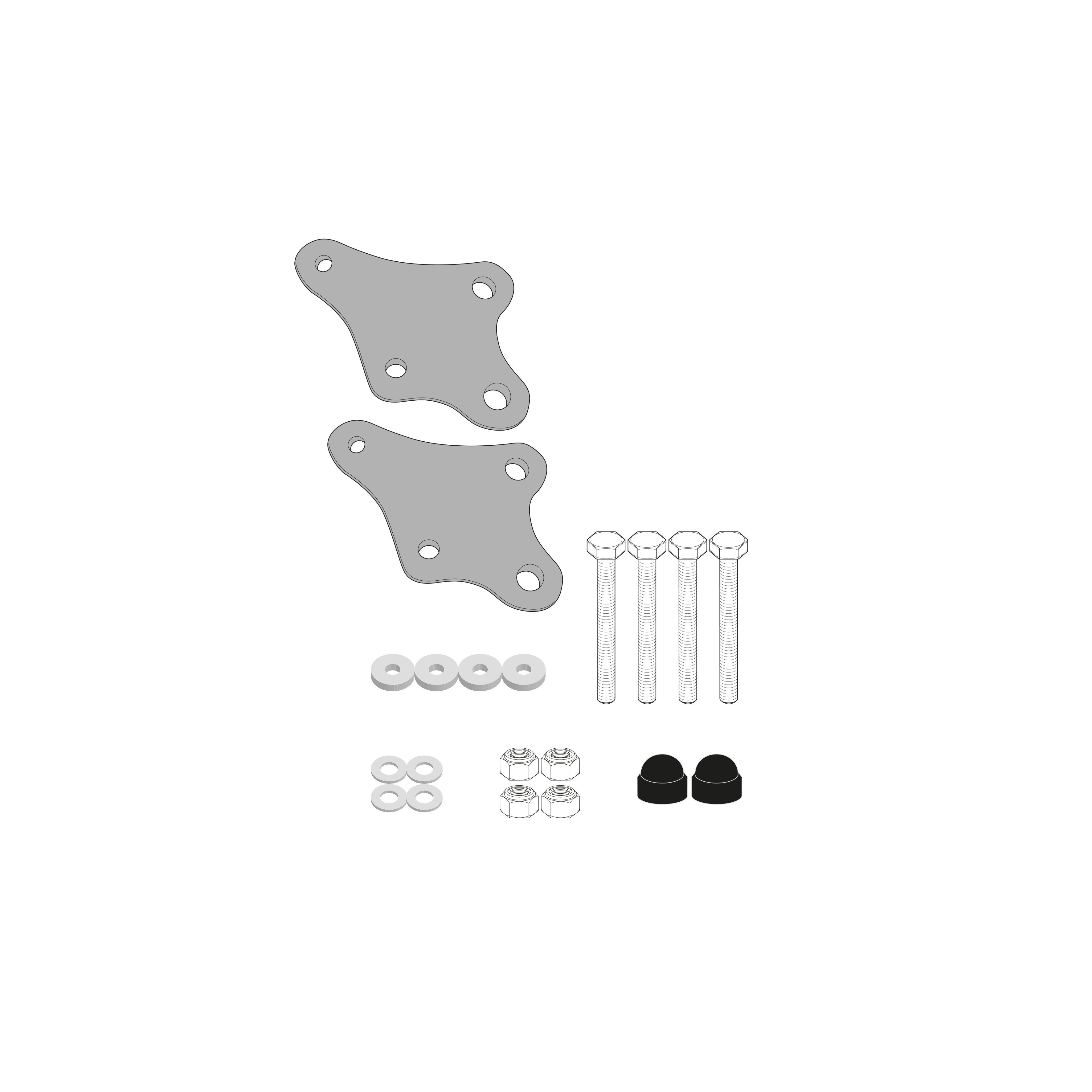 Kit fissaggio GIVI TNH1201KIT