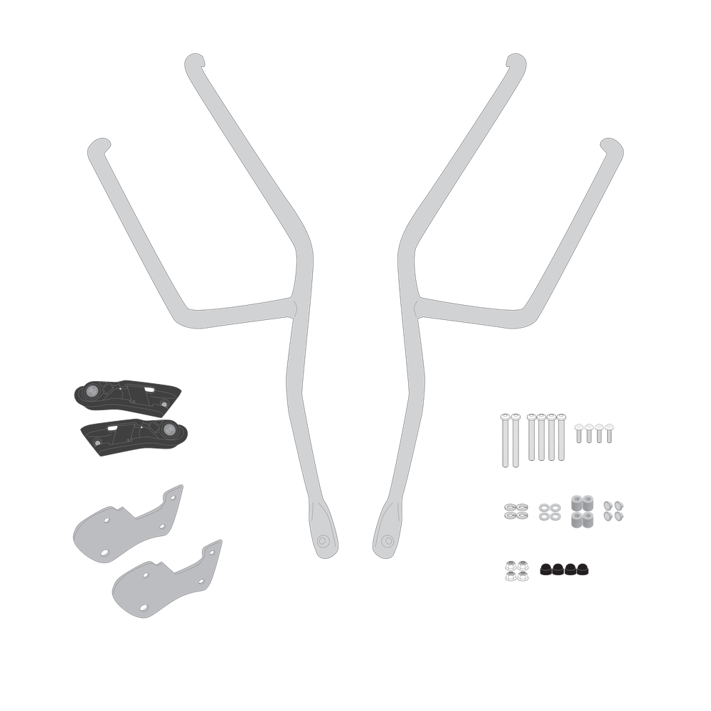 Supporto per borse soffici laterali GIVI TR1206