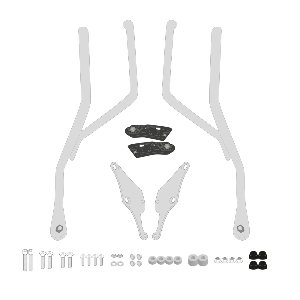 Supporto per borse soffici laterali GIVI TR2139