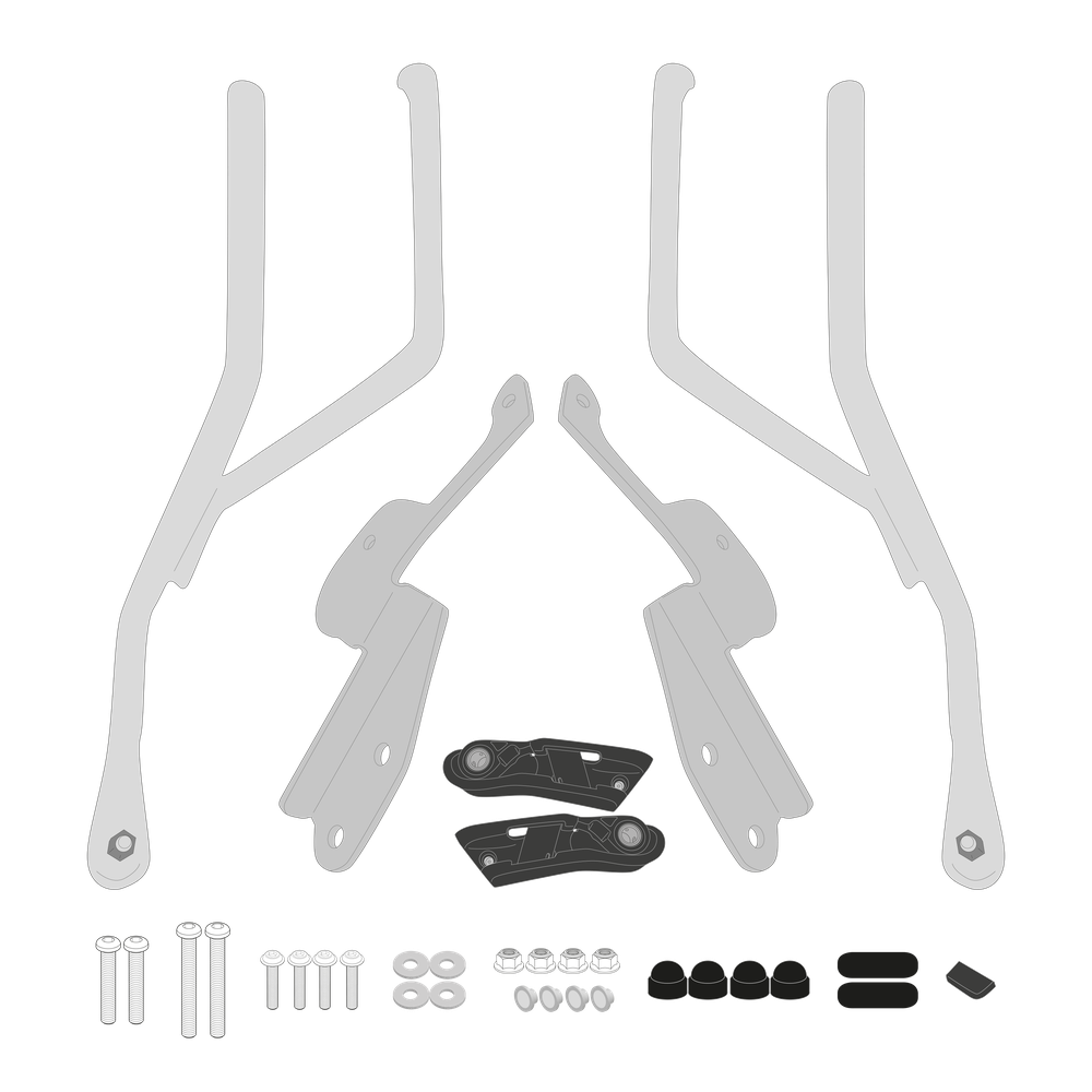 Supporto per borse soffici laterali GIVI TR2156