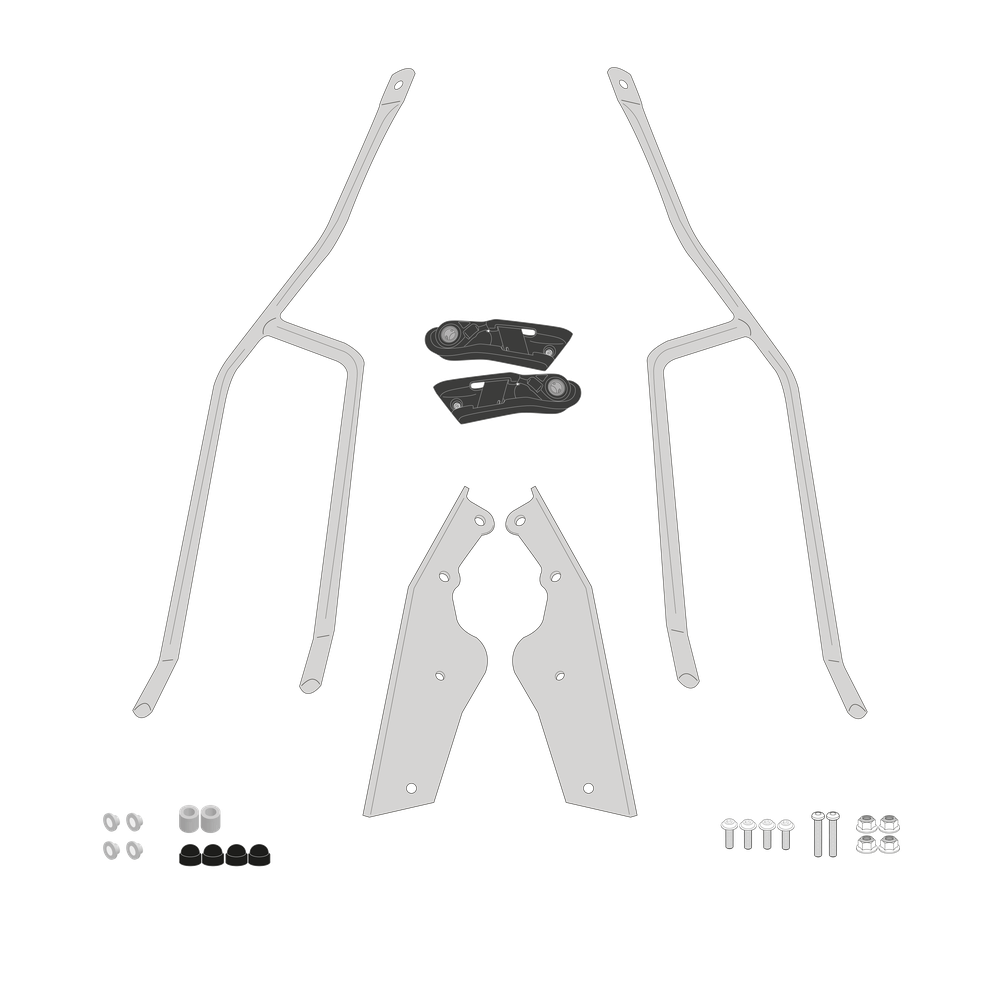 Supporto per borse soffici laterali GIVI TR2171
