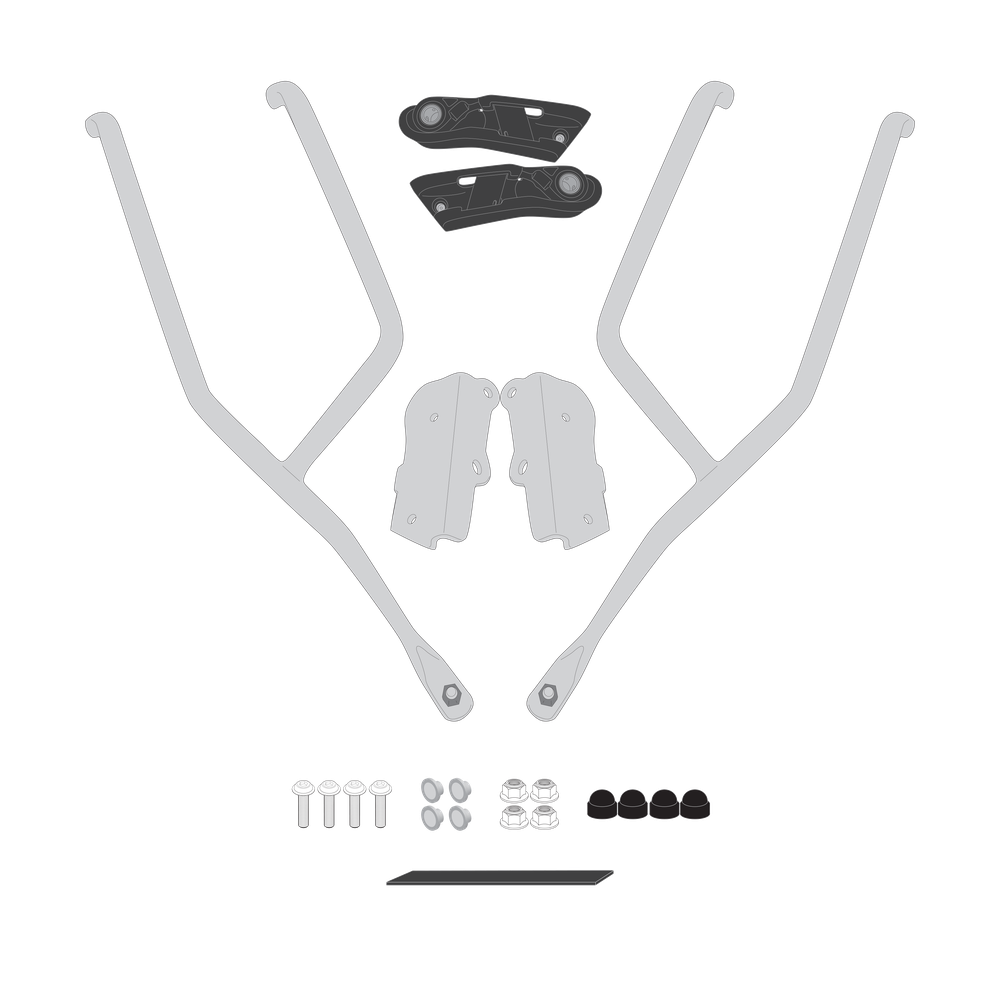Supporto per borse soffici laterali GIVI TR3126