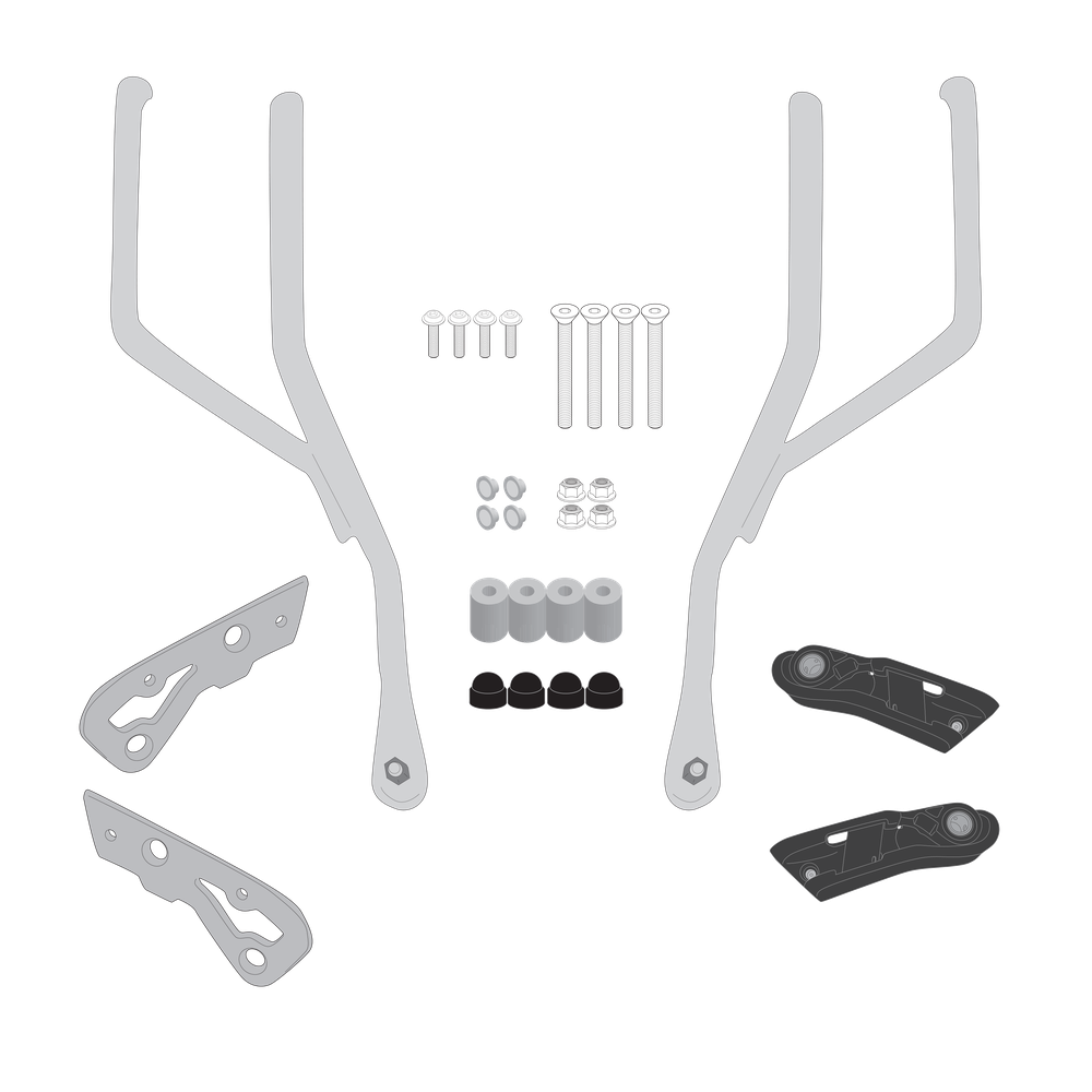 Supporto per borse soffici laterali GIVI TR4131