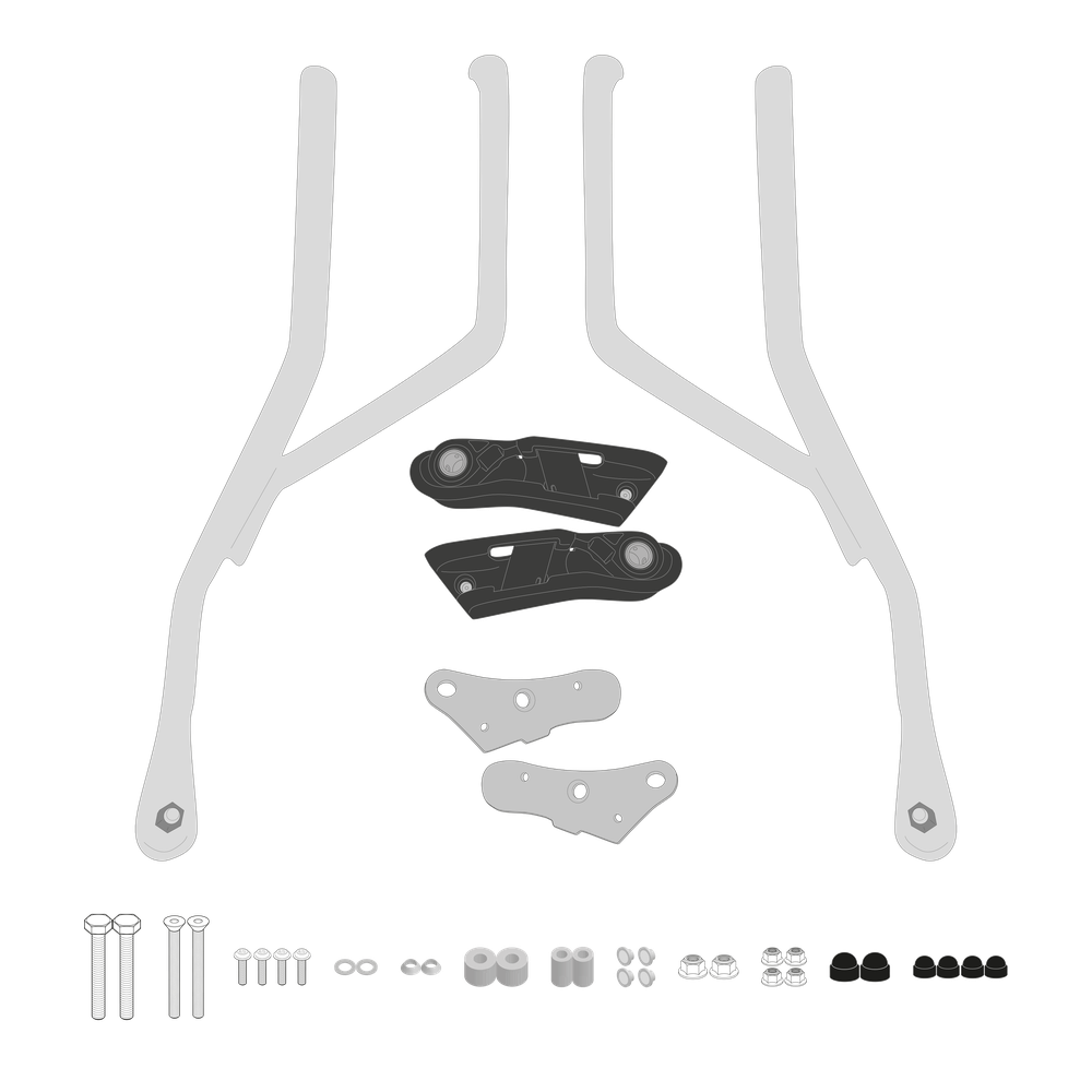 Supporto per borse soffici laterali GIVI TR9058