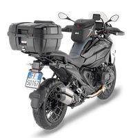 Bauletto GIVI TRK52 montato con  su Bmw R 1300 GS (24)