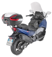 Bauletto GIVI V47N montato con SR7060 su Sym Maxsym TL 508 (20)