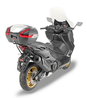 Bauletto GIVI V47N montato con SR2147 su Yamaha T-MAX 560 (20)