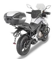 Bauletto GIVI V47NT montato con SR9221 su CF Moto Multiterrain 650 MT (21)