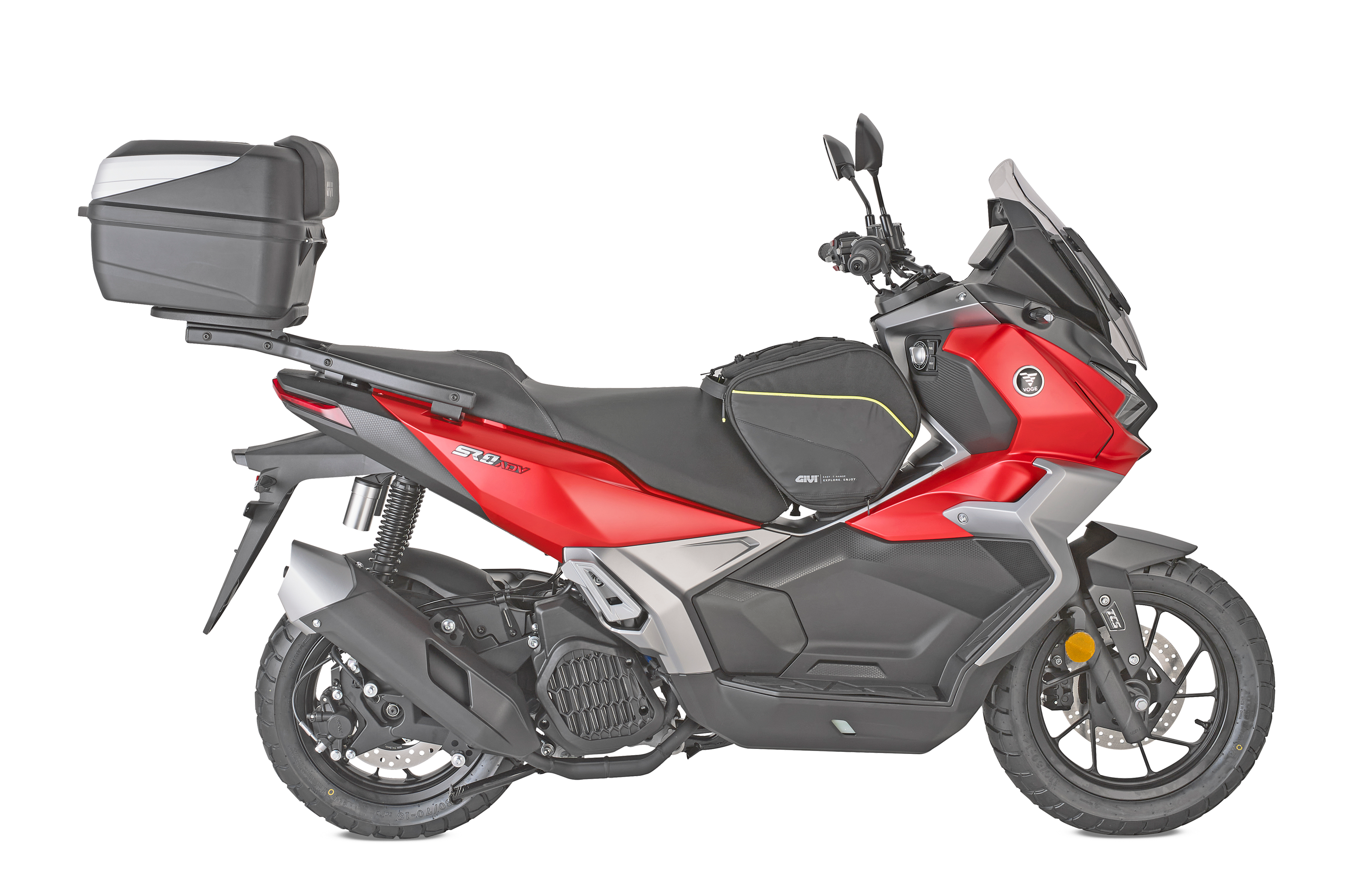 Voge SR1 125 ADV (24) allestita con GIVI B32