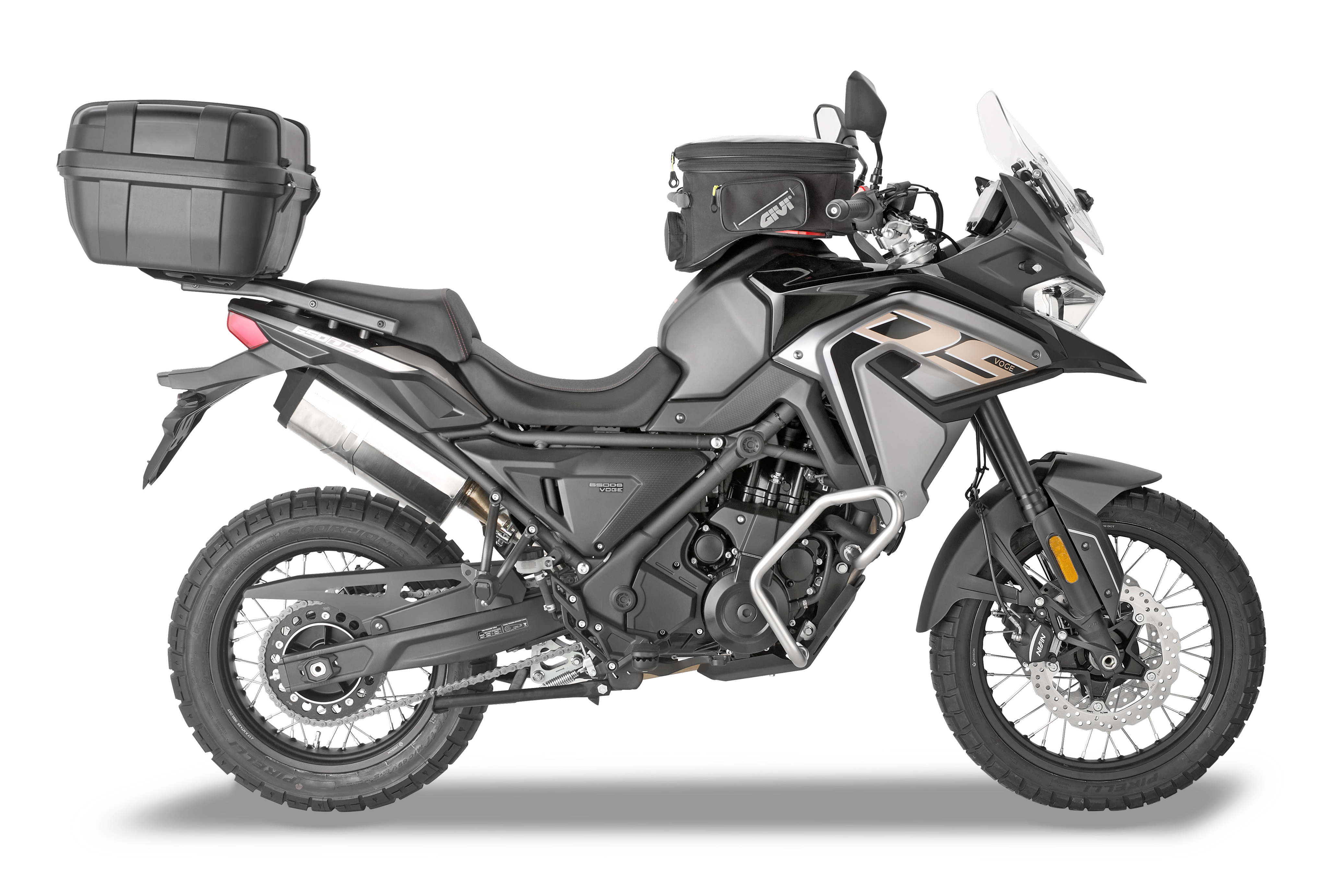 Allestimento GIVI su Voge Valico 650 DS (21) lato