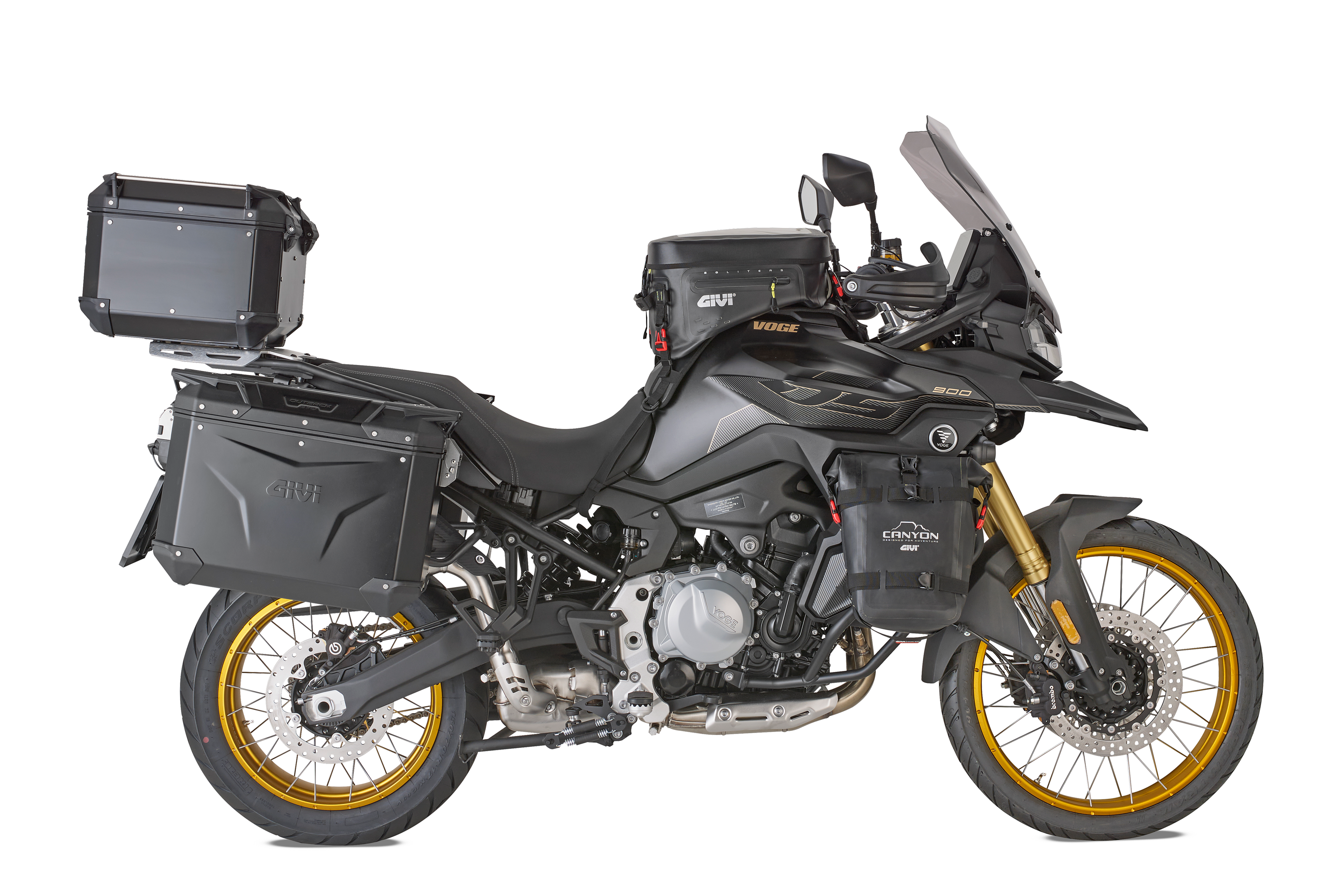 Voge Valico 900 DSX (24) allestita con GIVI OBKEV