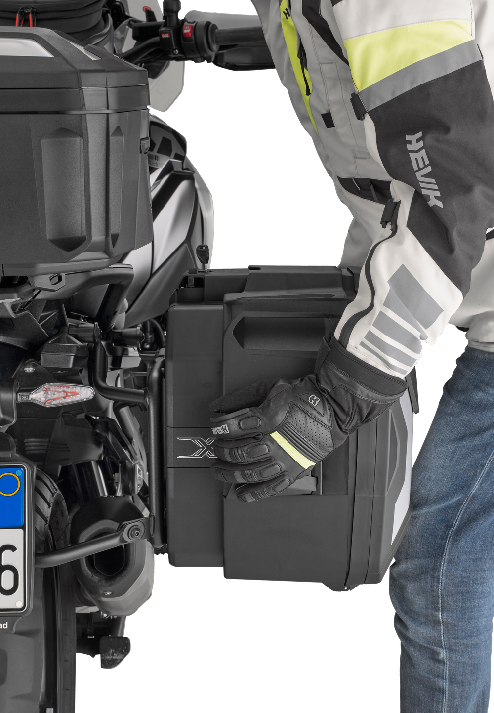 XP01AAA movimento della valigia XSPACE GIVI per espansione a 36 litri