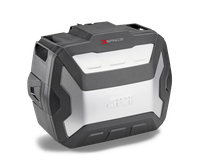 XP01AAA XSPACE valigia espandibile GIVI con finitura in alluminio anodizzato