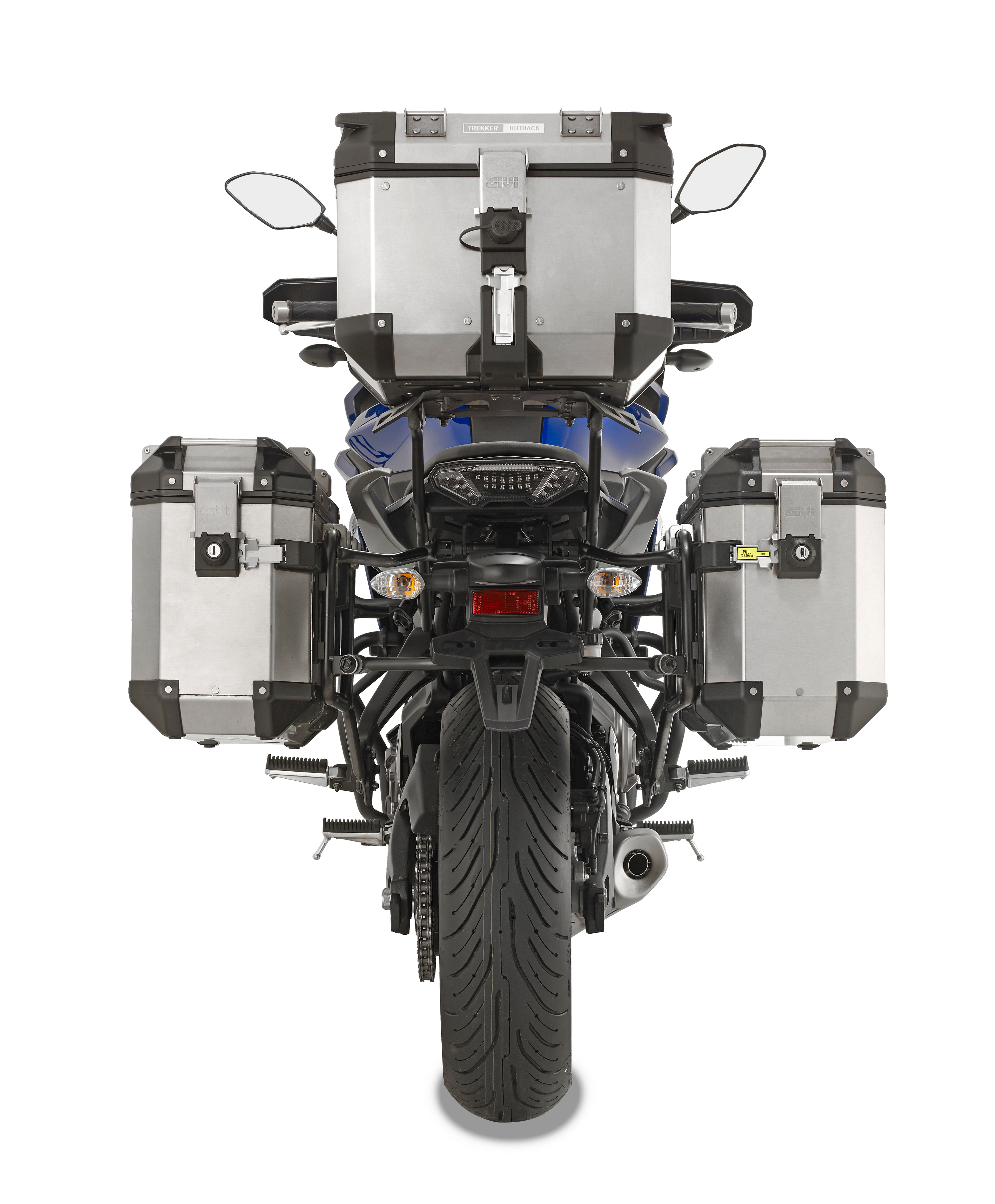 Allestimento GIVI su Yamaha MT-07 Tracer (16) retro