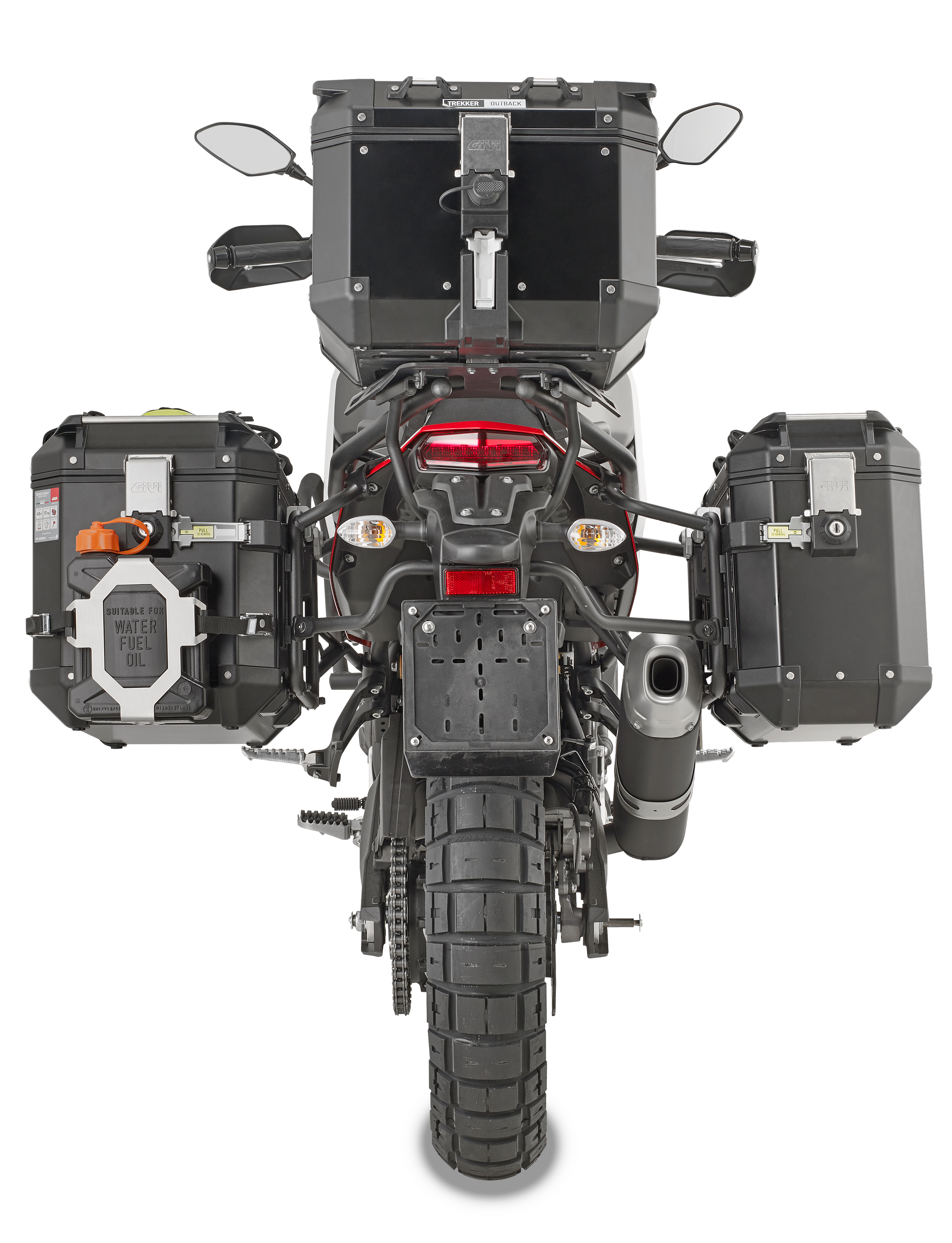 Allestimento GIVI su Yamaha Ténéré 700 (19) retro