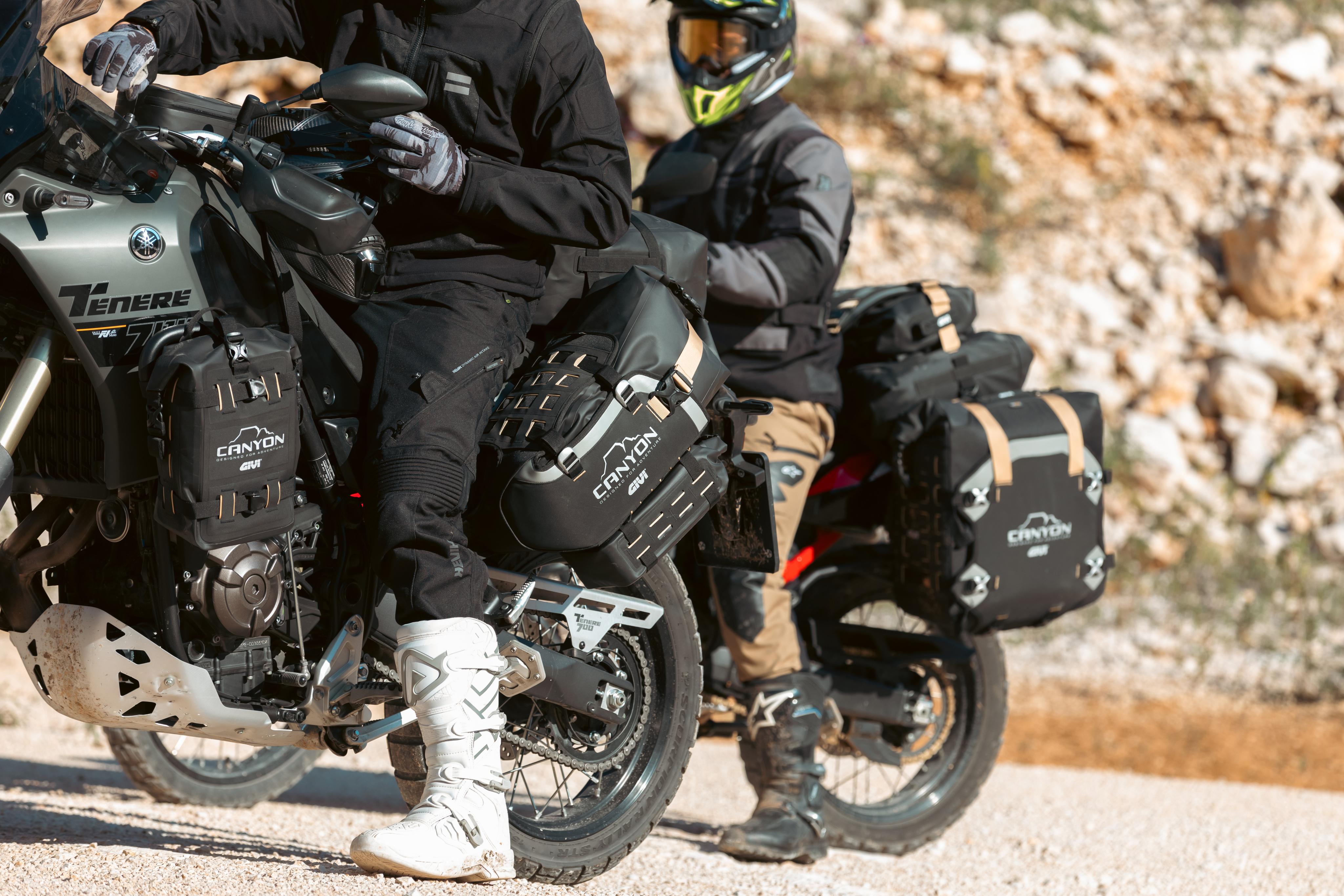 Yamaha Ténéré 700 (25) Canyon 066 equipped with GRT721B