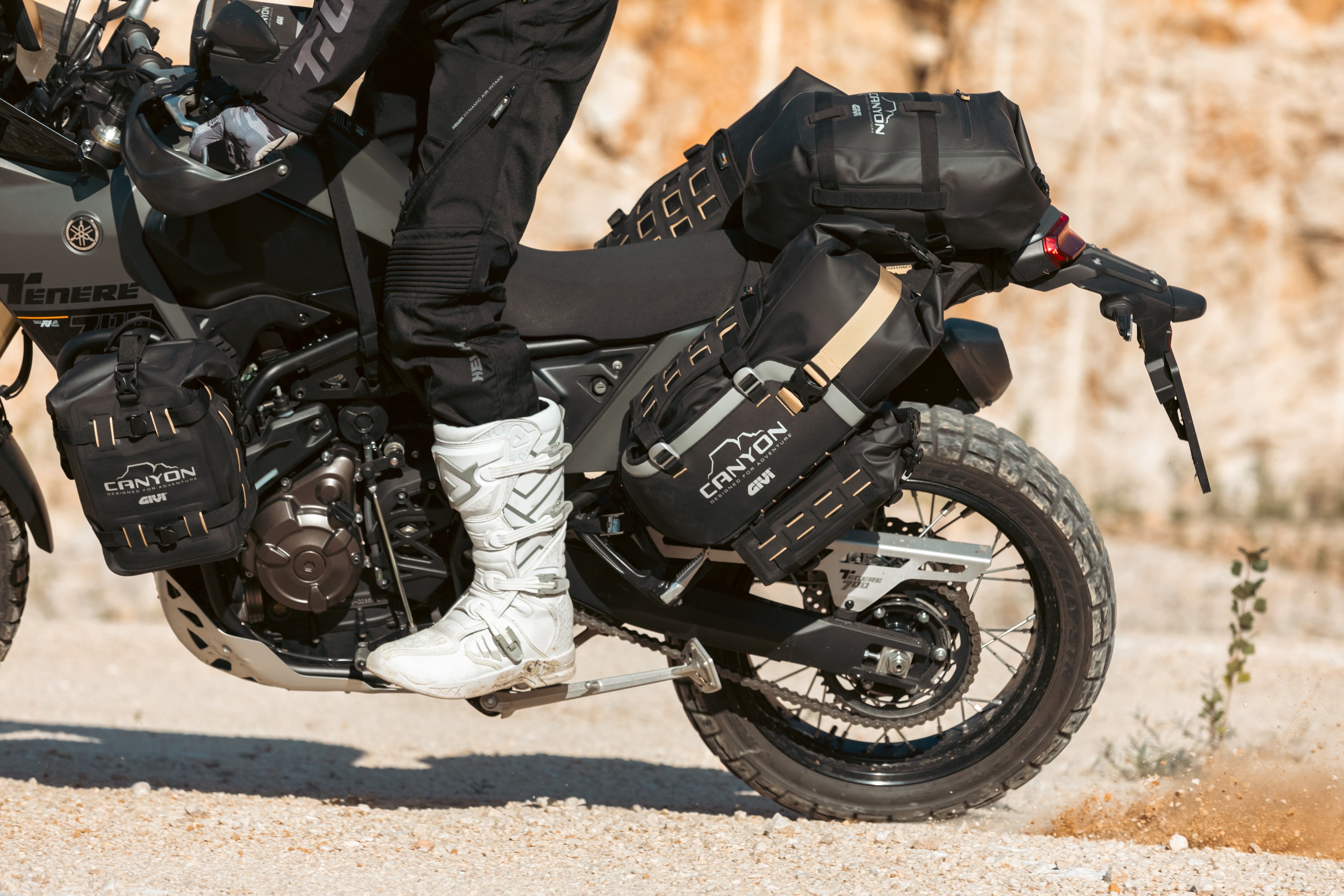 Yamaha Ténéré 700 (25) Canyon 100 equipped with GRT721B