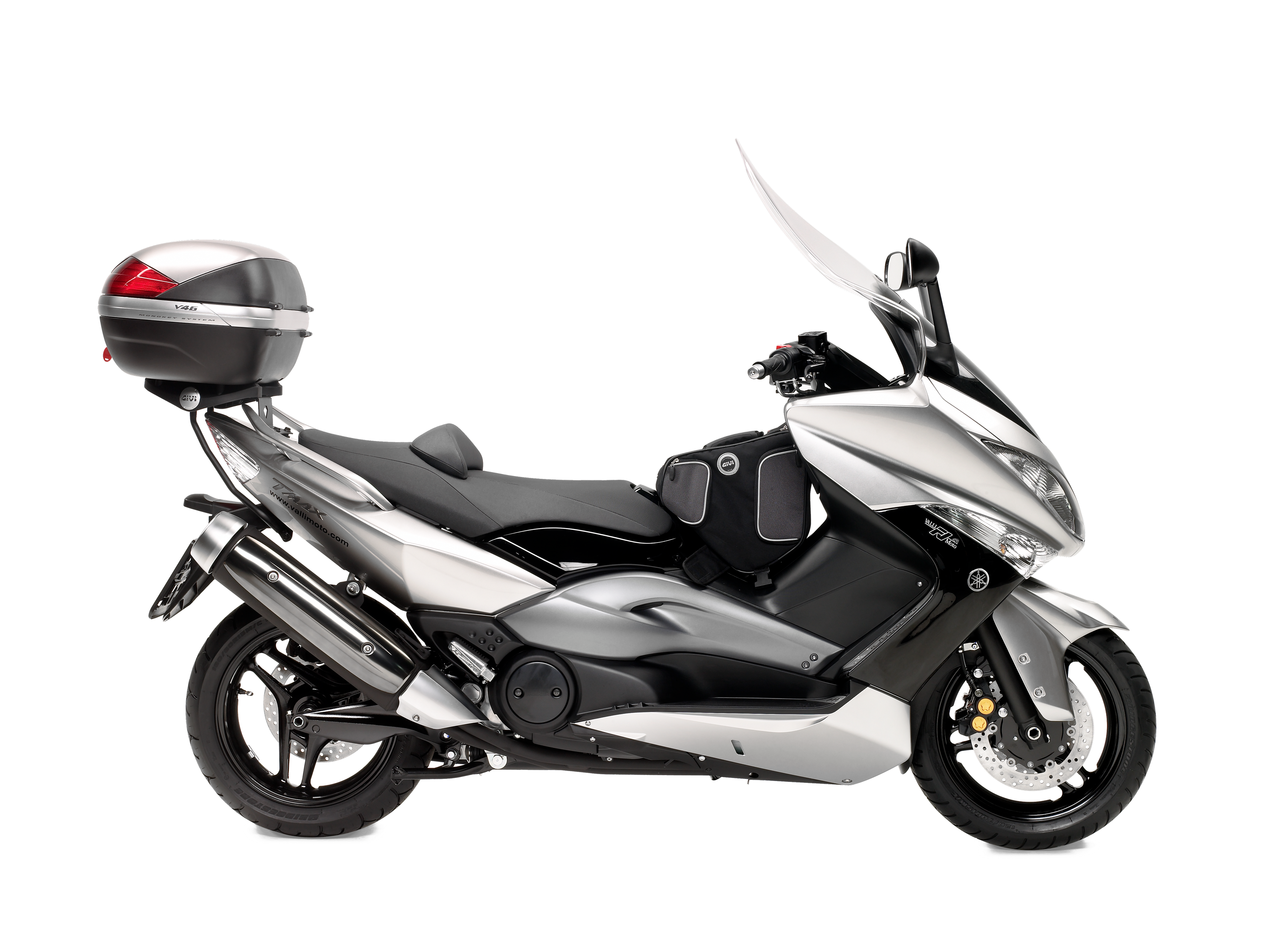 Allestimento GIVI su Yamaha T-MAX 500 (08) lato