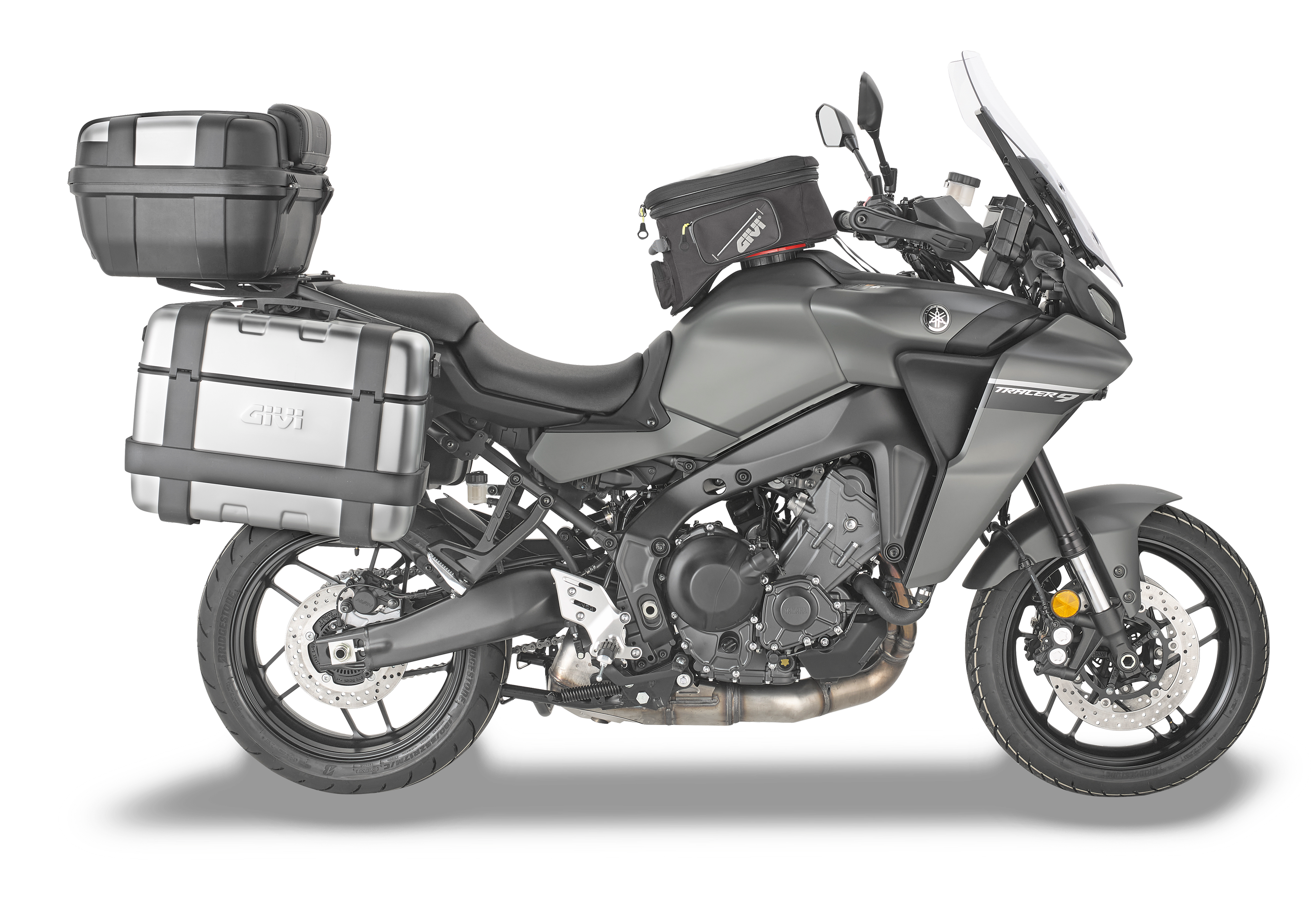 Allestimento GIVI su Yamaha Tracer 9 (21) lato