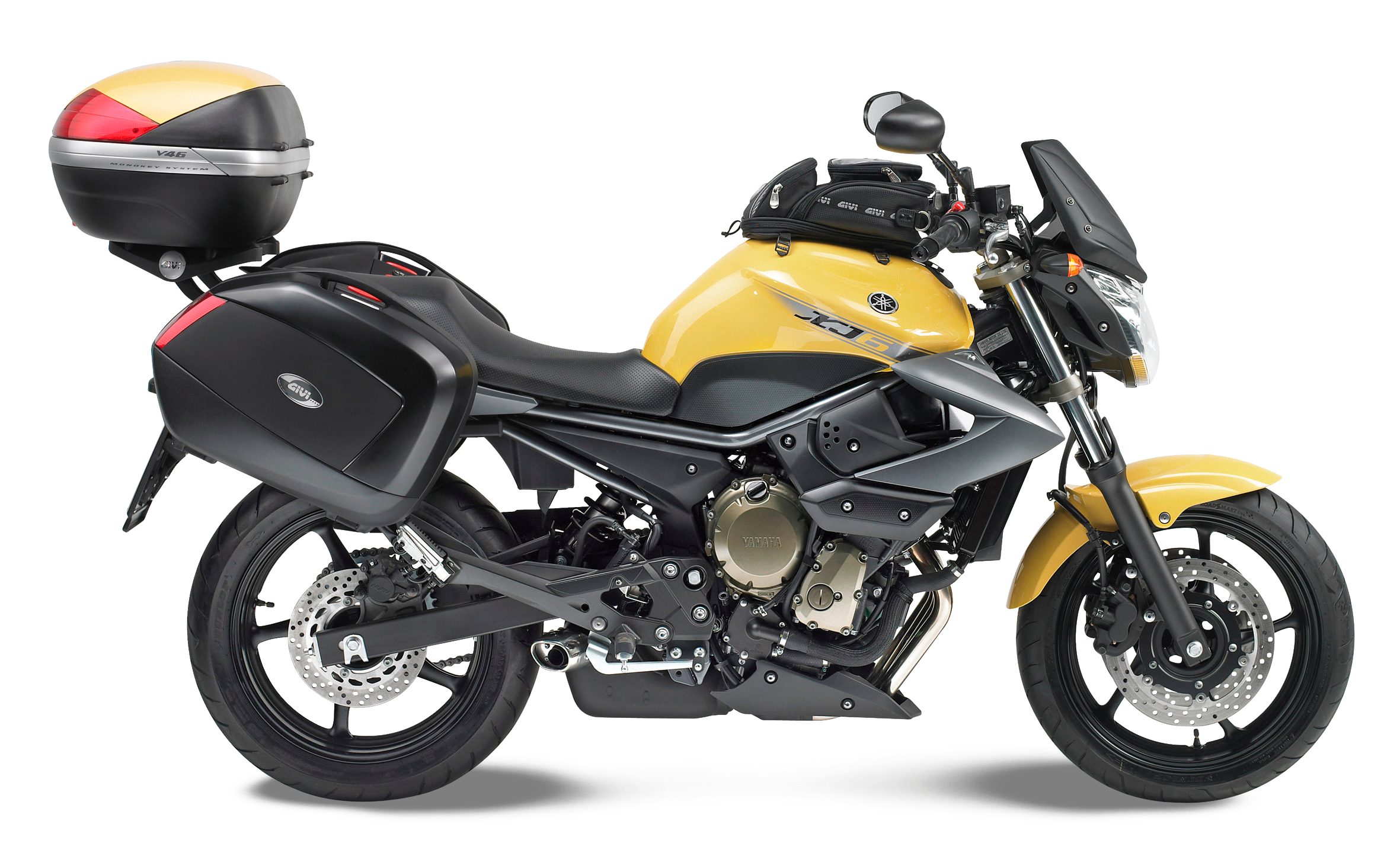 Allestimento GIVI su Yamaha XJ6 Diversion (09) lato
