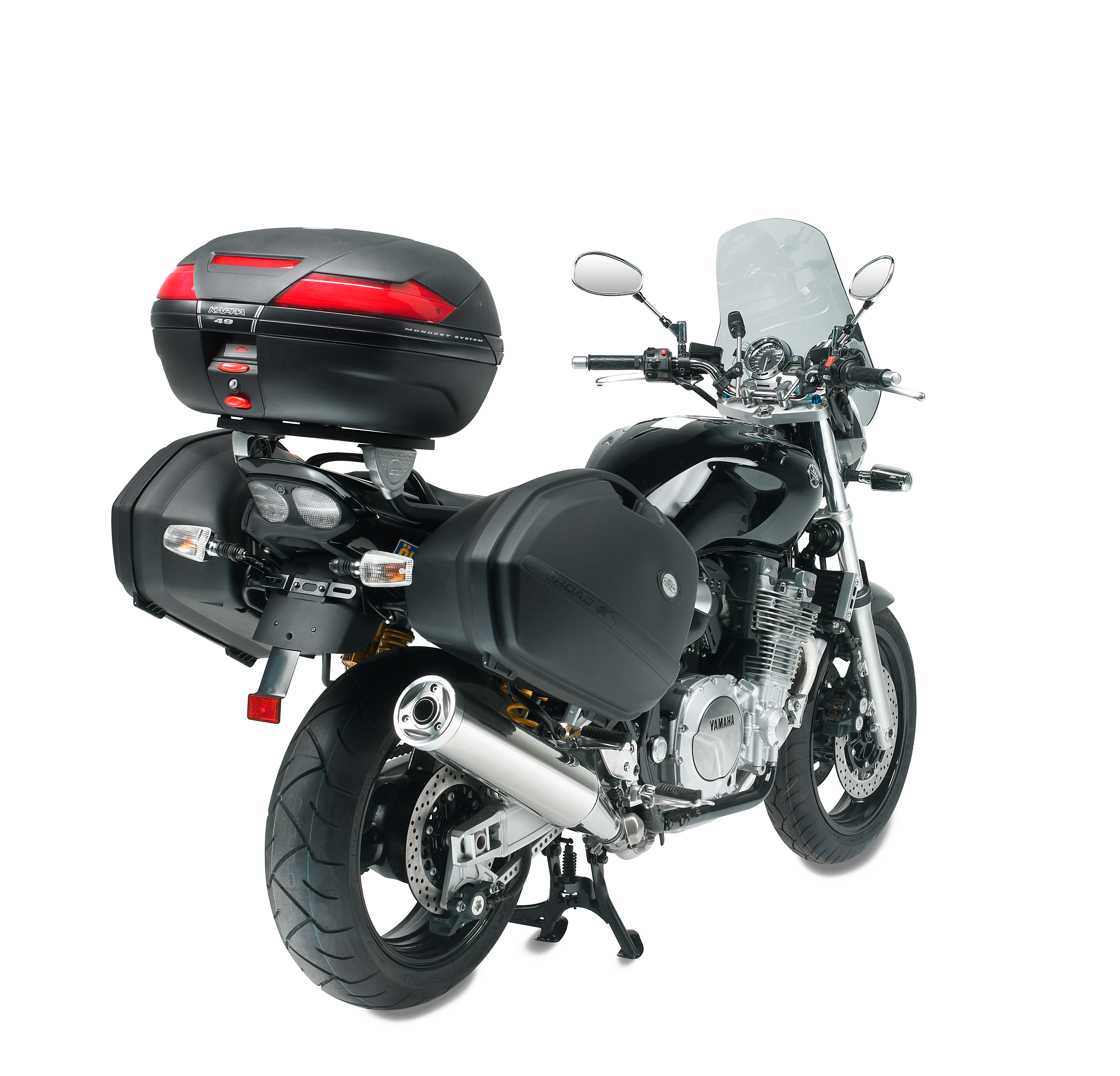 Allestimento GIVI su Yamaha XJR 1300 (07) lato