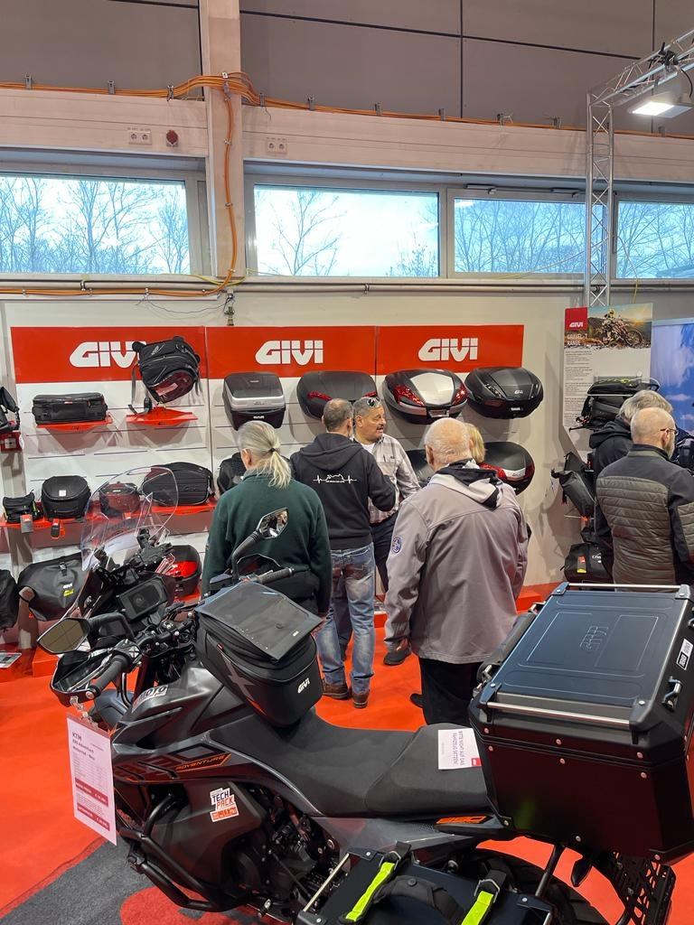 GIVI si fa in tre in Germania alle fiere di Friedrichshafen, Tulln e Amburgo!