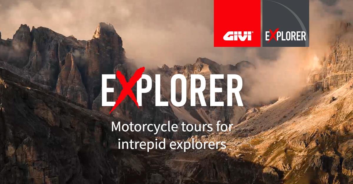 GIVI Explorer, il portale dedicato ai motoviaggiatori si rinnova