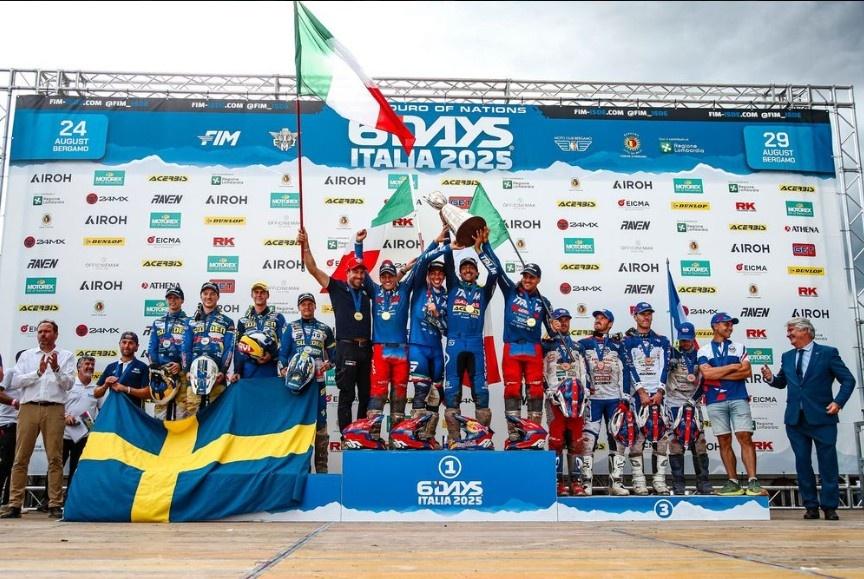 PILOTI GIVI SUL TETTO DEL MONDO ALLA SEI GIORNI DI ENDURO