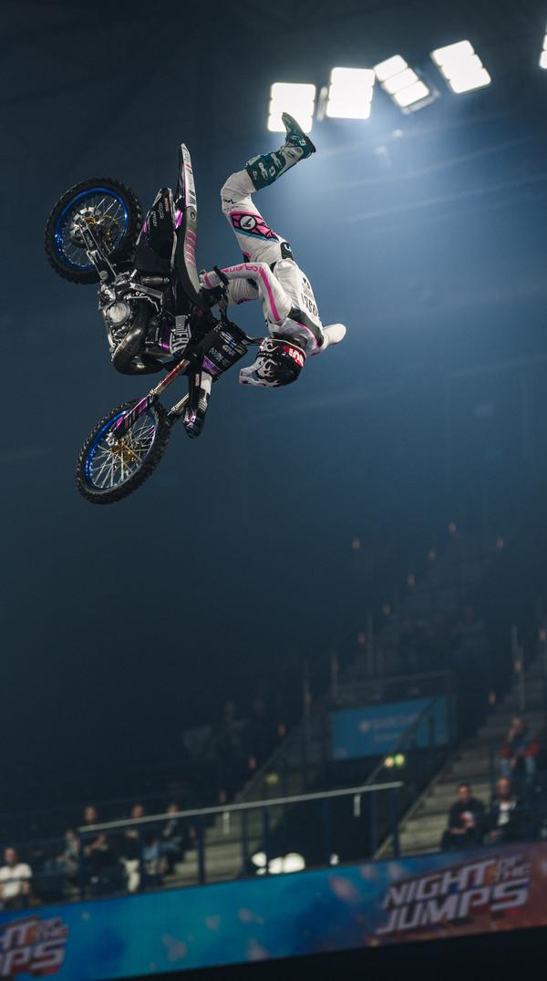 Davide Rossi conquista il podio alla Night of the Jumps!
