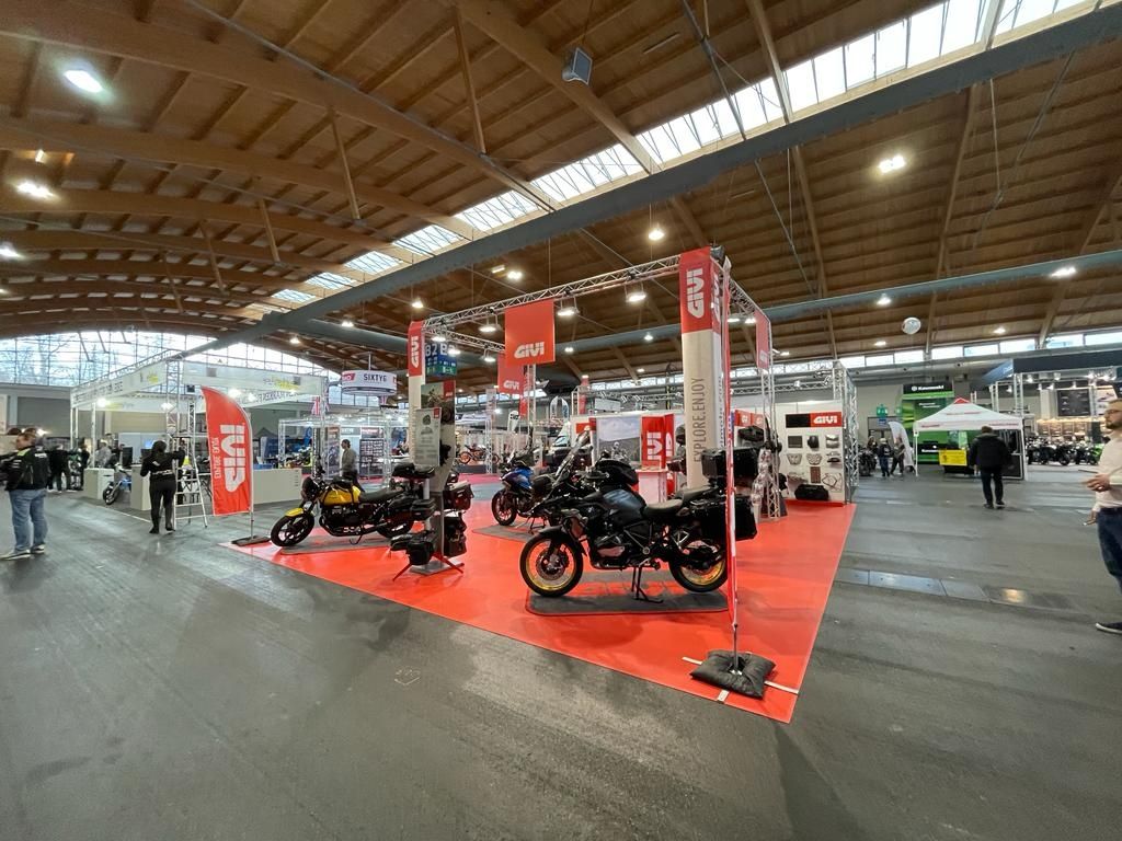 GIVI si fa in tre in Germania alle fiere di Friedrichshafen, Tulln e Amburgo!