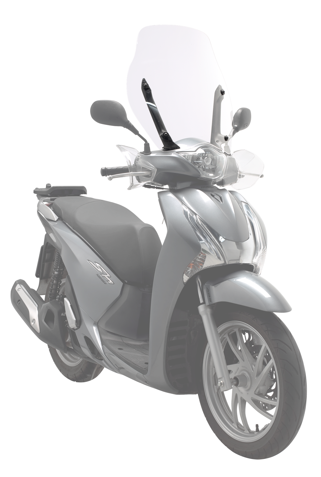 1128A screen GIVI mounted on Honda SH 125i ABS (12)