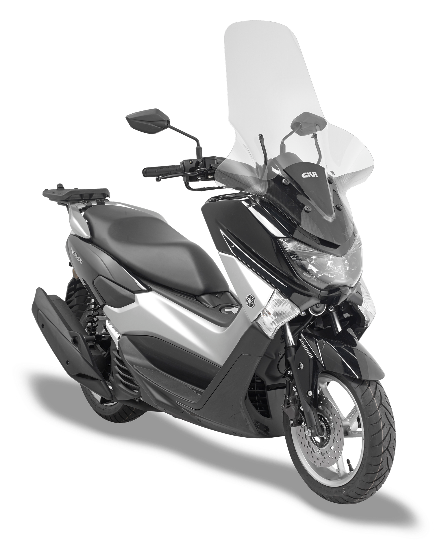 2123DT screen GIVI mounted on Yamaha N-Max 125 (15)