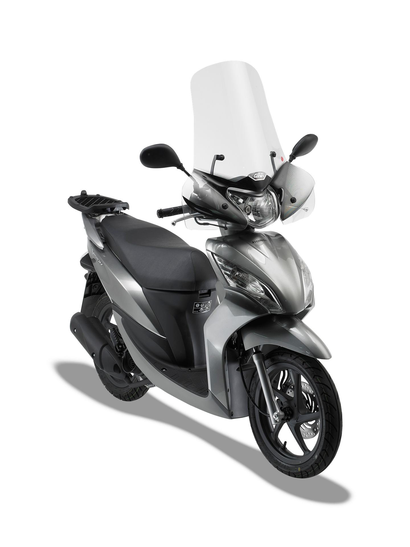 308A screen GIVI mounted with A1106A on Honda Vision 50-110 (11)