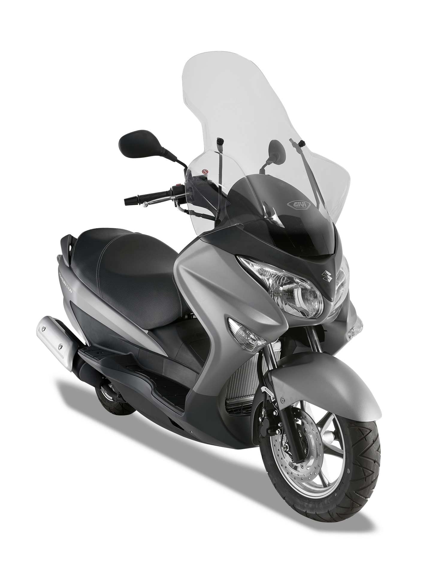 3106DT screen GIVI mounted on Suzuki Burgman 200 ABS (14)