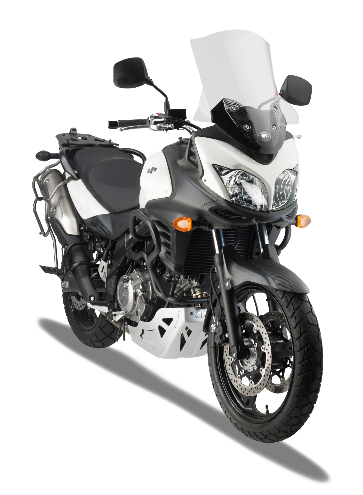 310DT screen GIVI mounted with D3101KIT on Suzuki DL 650 V-Strom L2 (11)
