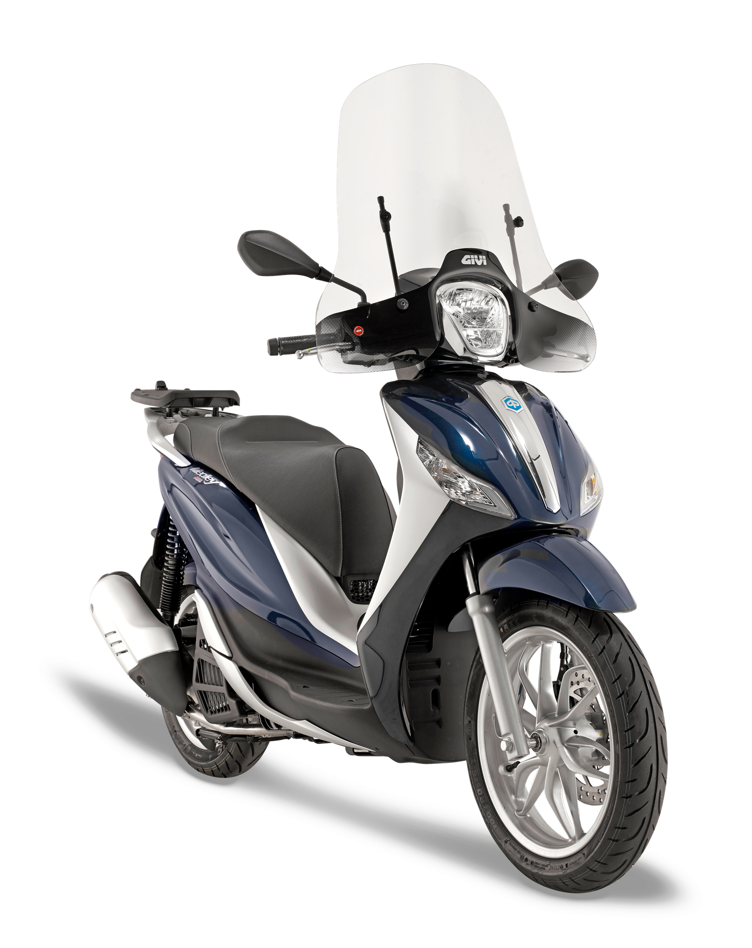 5612A screen GIVI mounted on Piaggio Medley 150 (16)