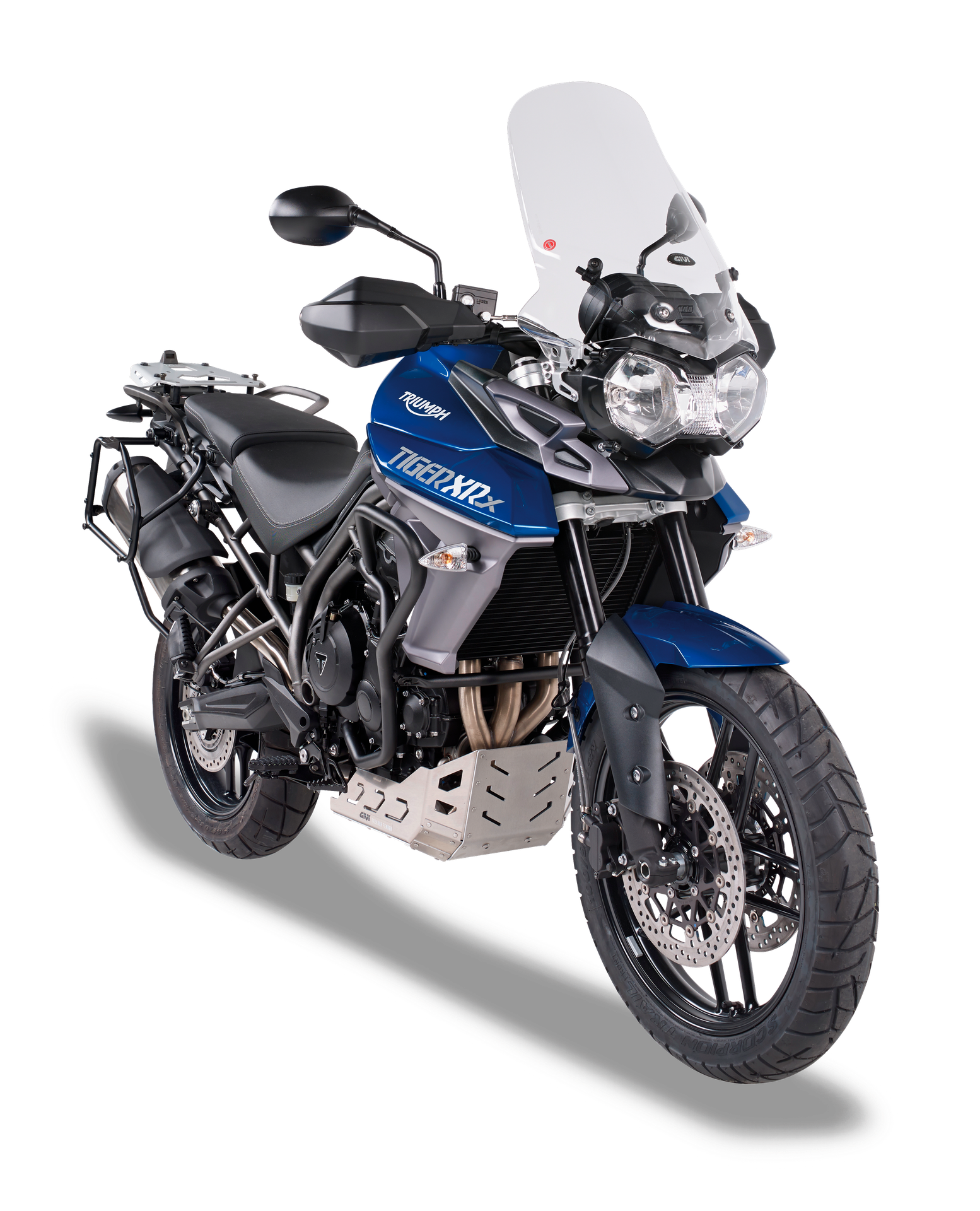 6401DT screen GIVI mounted on Triumph Tiger Explorer 1200 (12)