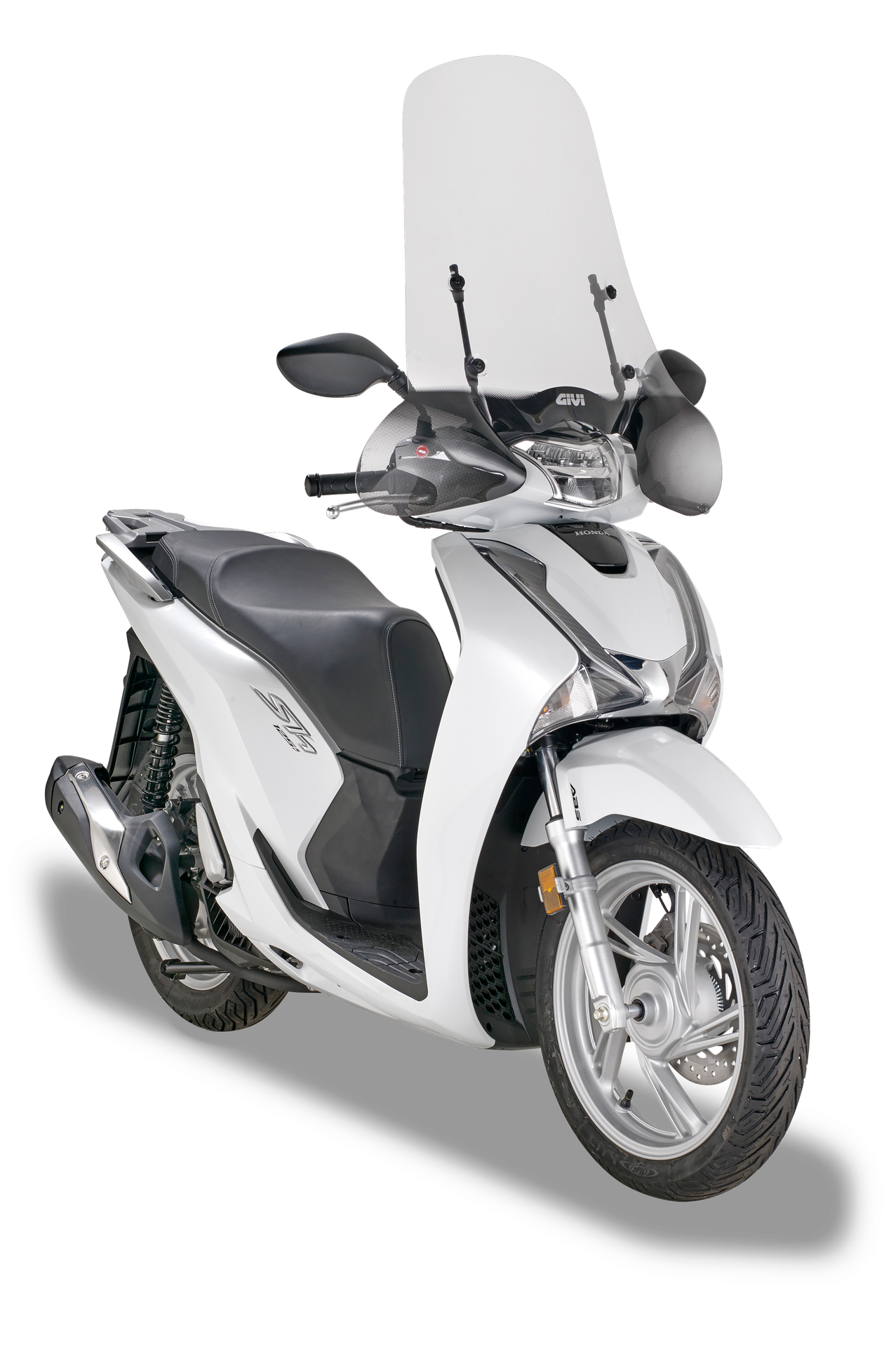 A115A specific fitting kit GIVI mounted with A1155A on Honda SH 150i (17)