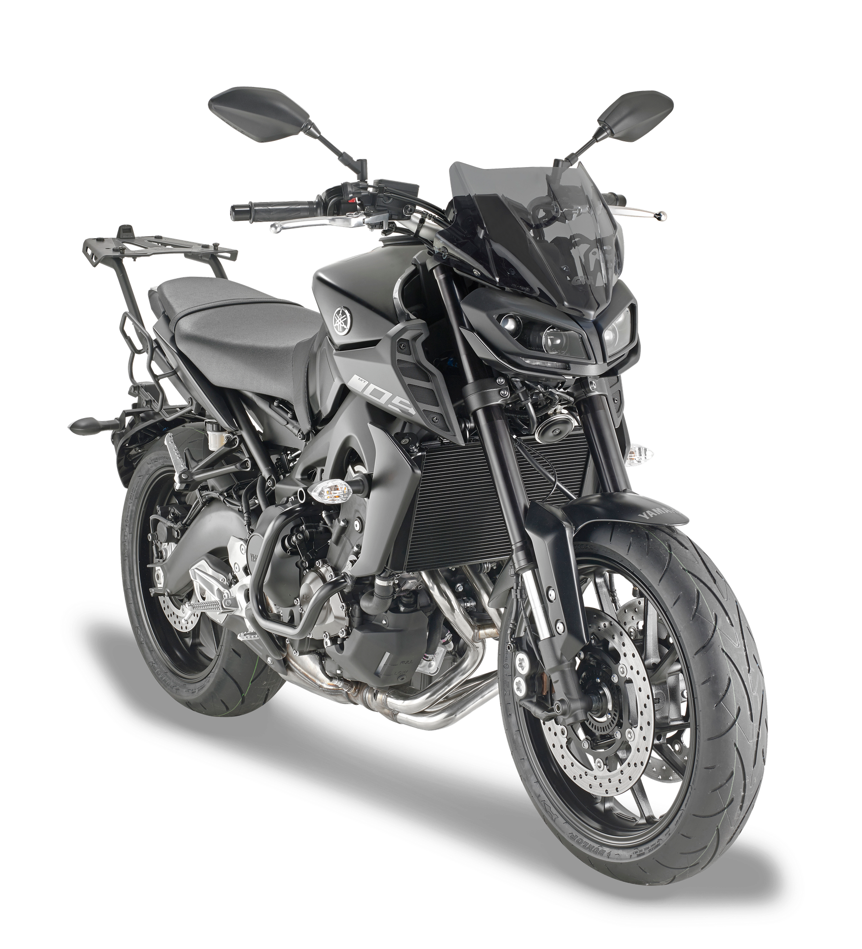 A2132 screen GIVI mounted on Yamaha MT-09 (17)