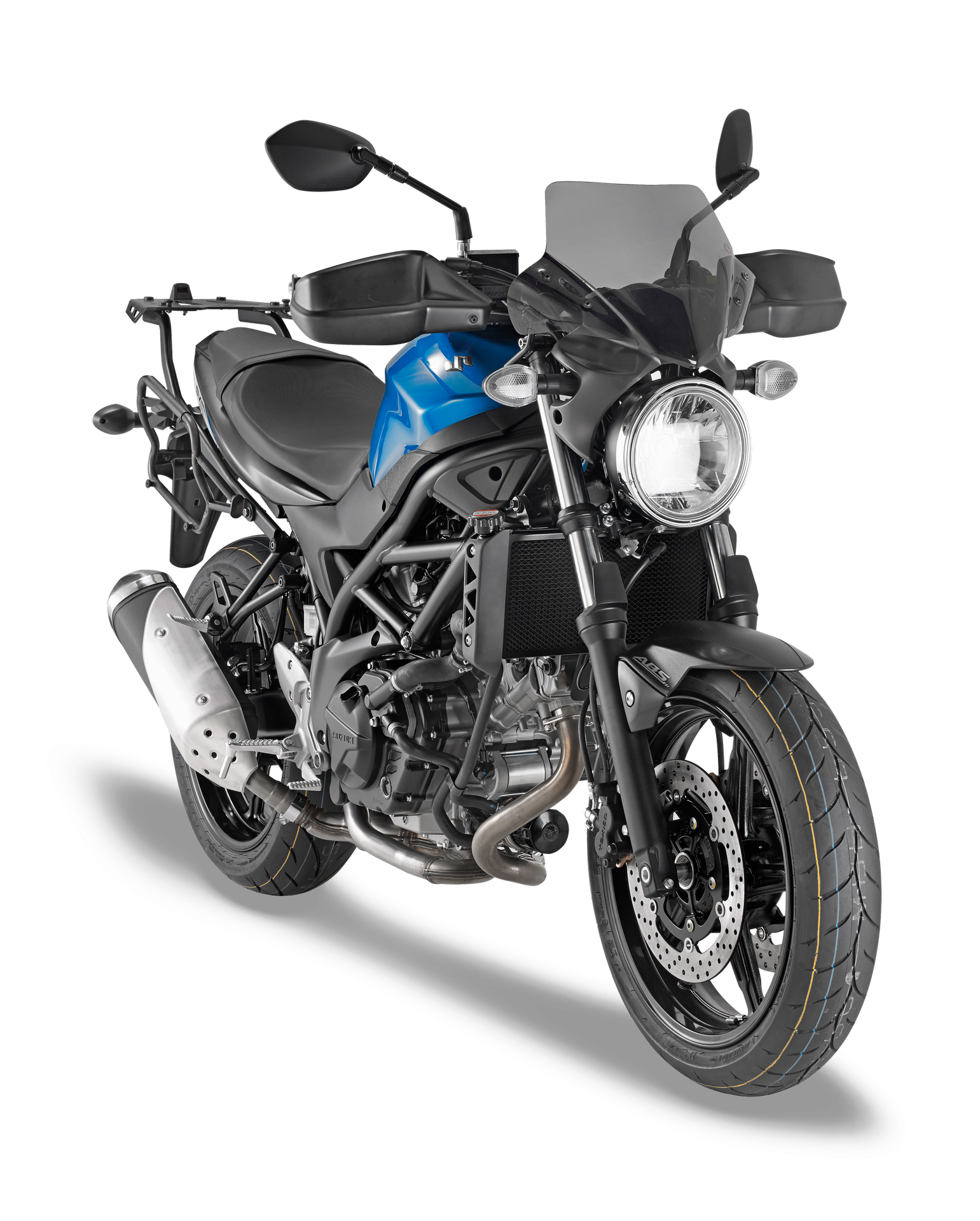 A3111 screen GIVI mounted on Suzuki SV 650 (16)