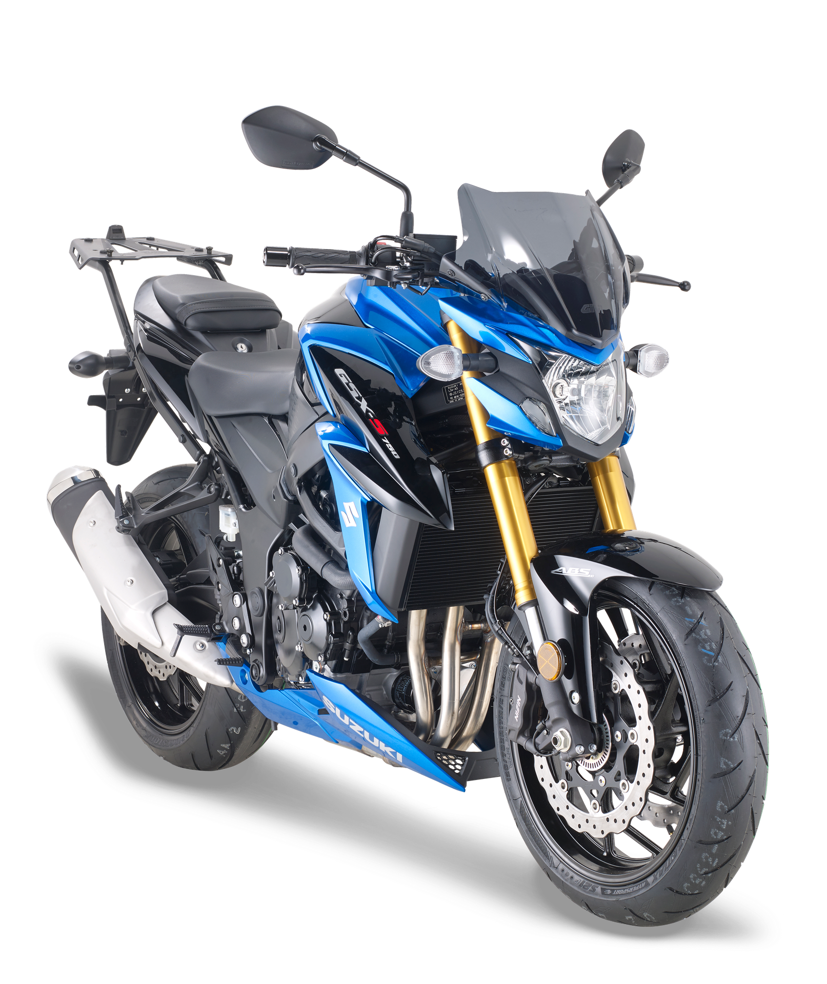 A3113 screen GIVI mounted on Suzuki GSX S750 (17)