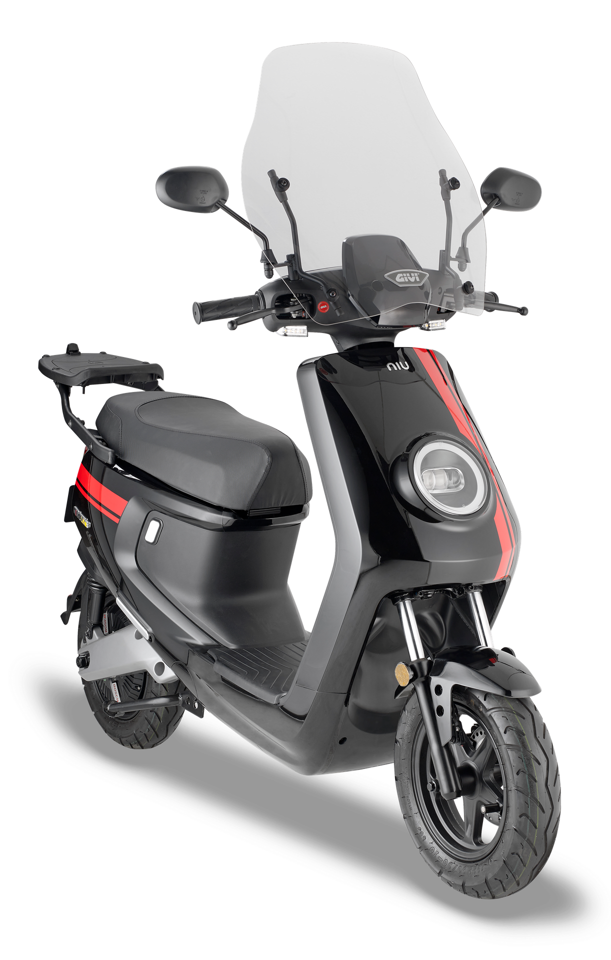 A8961A specific fitting kit GIVI mounted with D1155ST on Niu MQI+ (19)