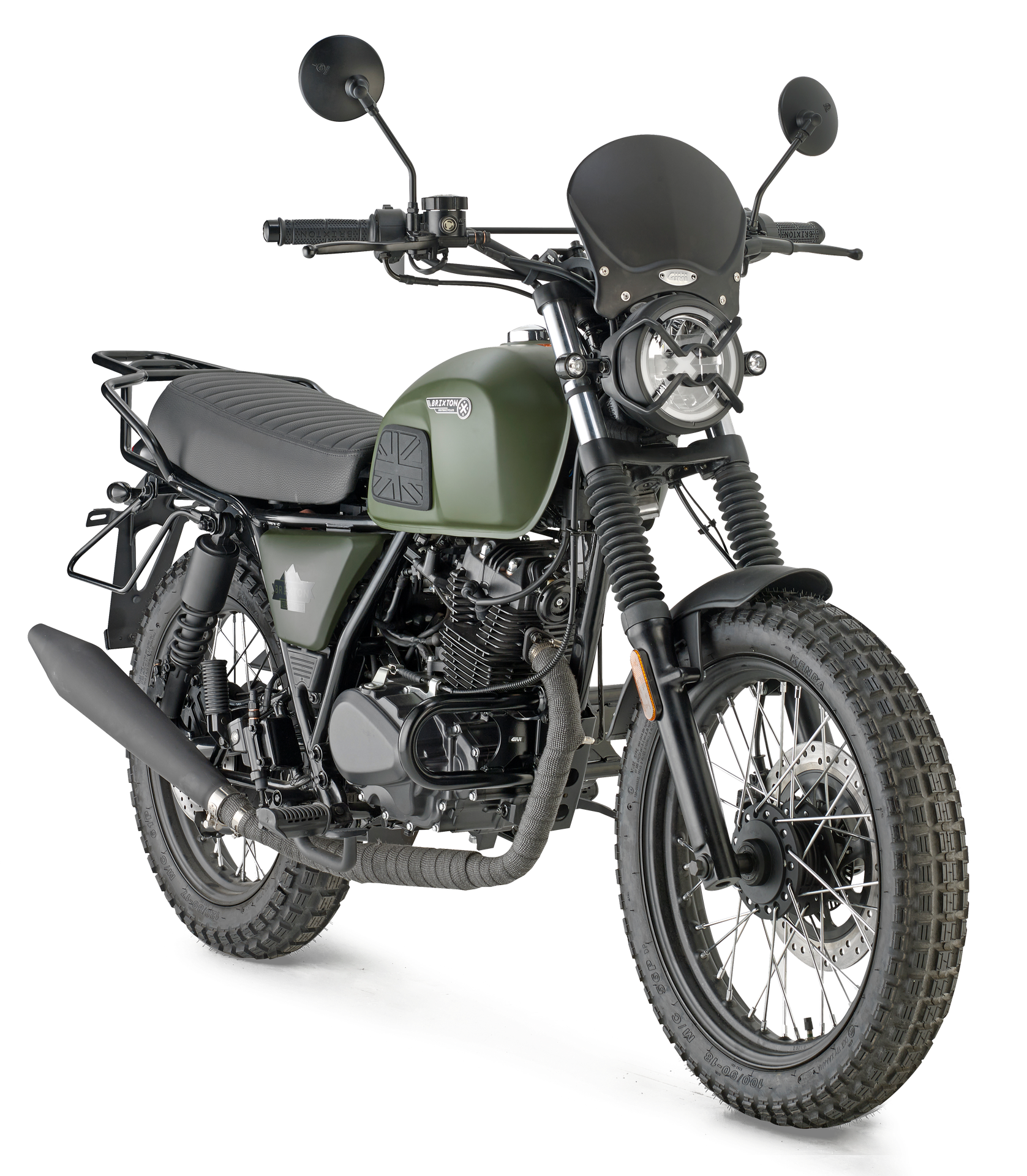 AL9610A specific fitting kit GIVI mounted with 100ALB on Brixton Felsberg 125 (23)