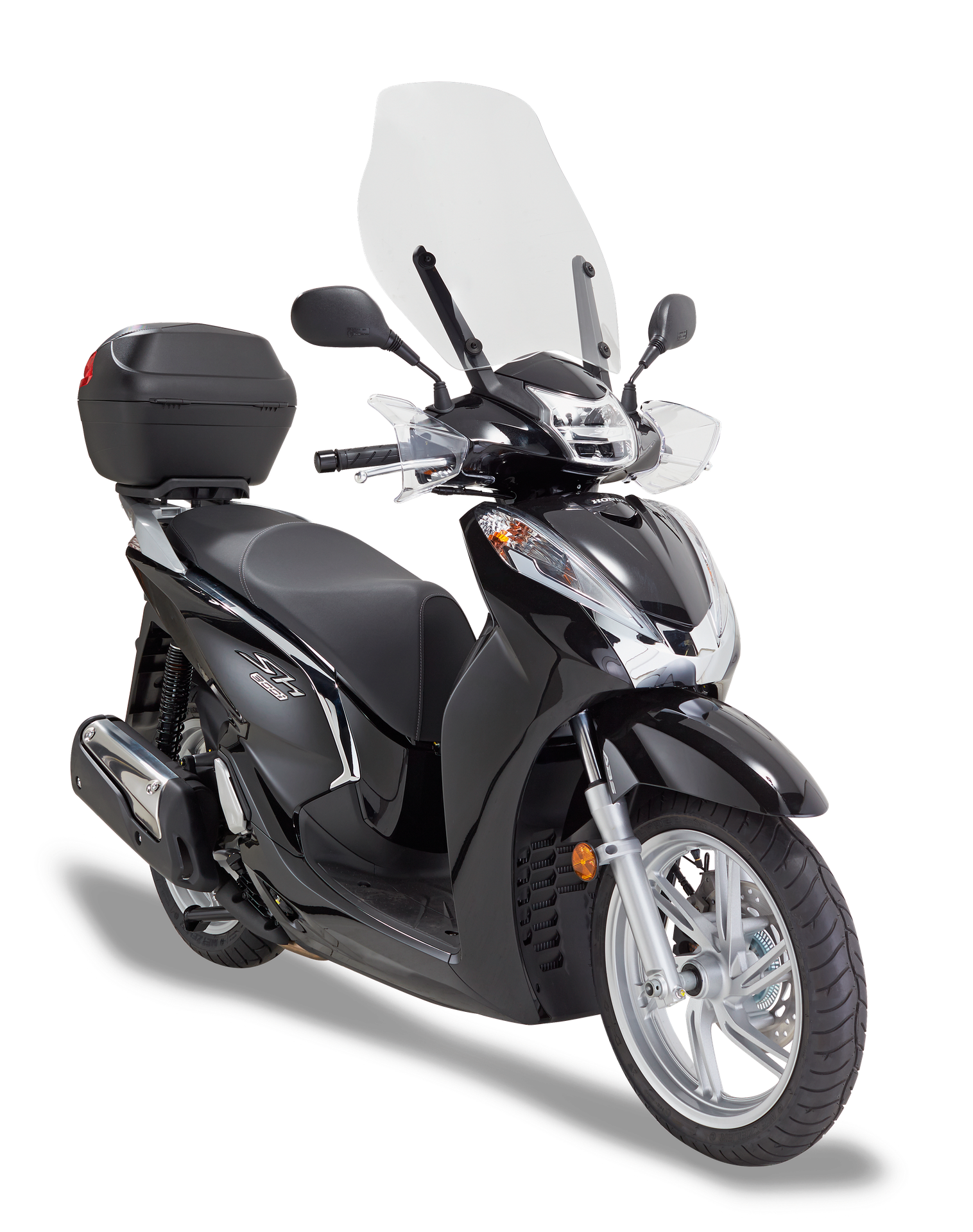 D1143ST screen GIVI mounted on Honda SH 300i (15)