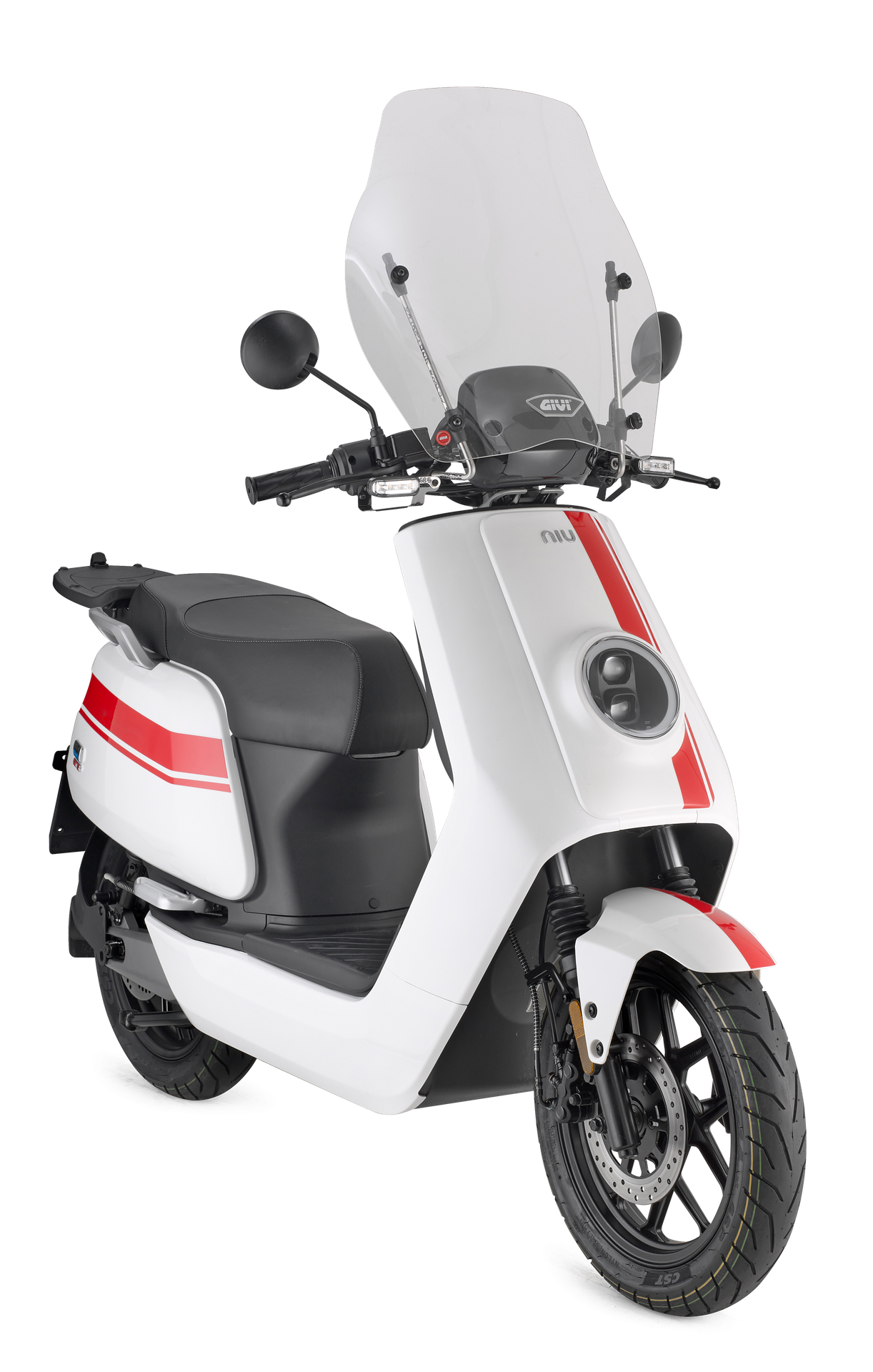 D1155ST specific fitting kit GIVI mounted with A8960A on Niu NQI (19)