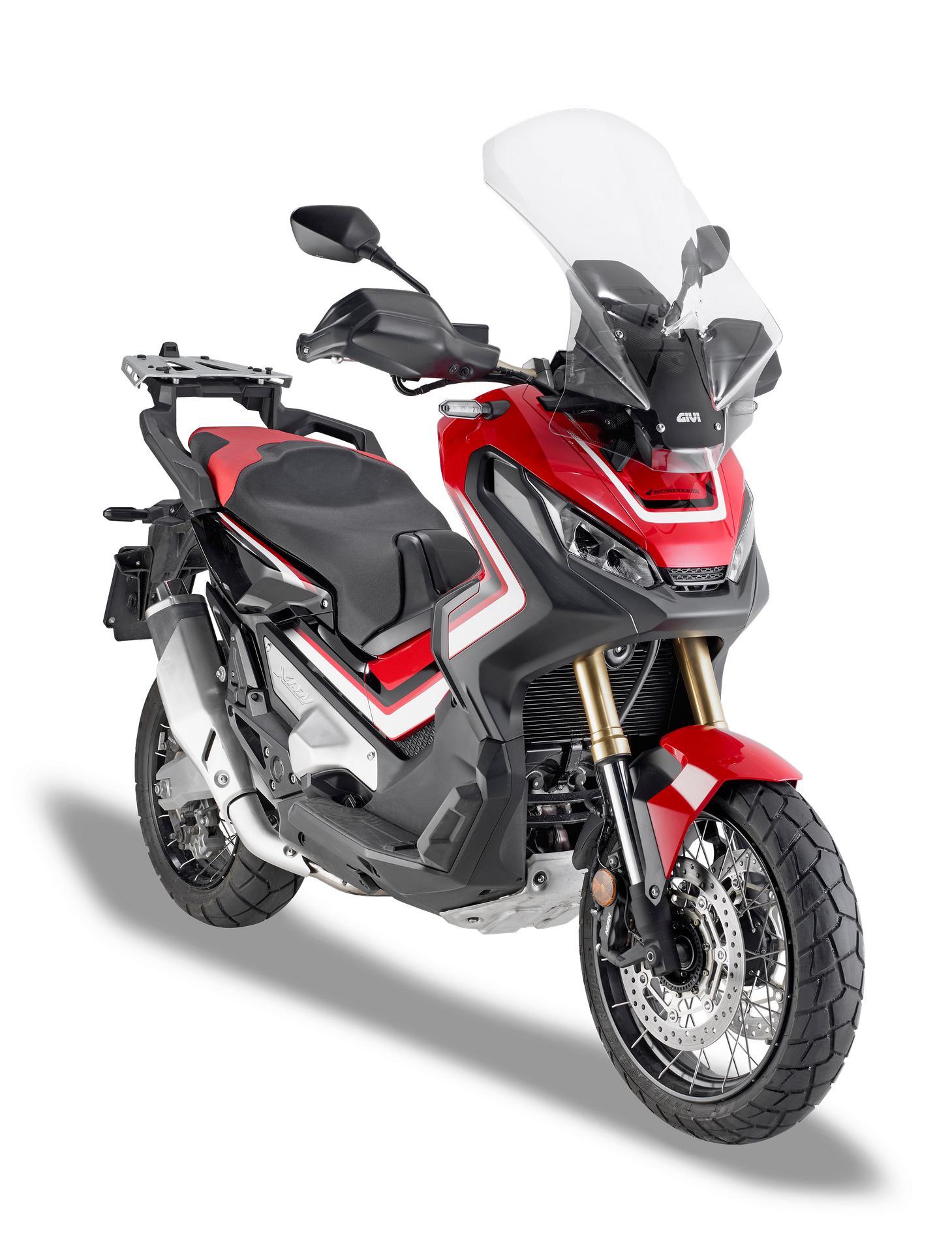 D1156ST screen GIVI mounted on Honda X-ADV 750 (17)
