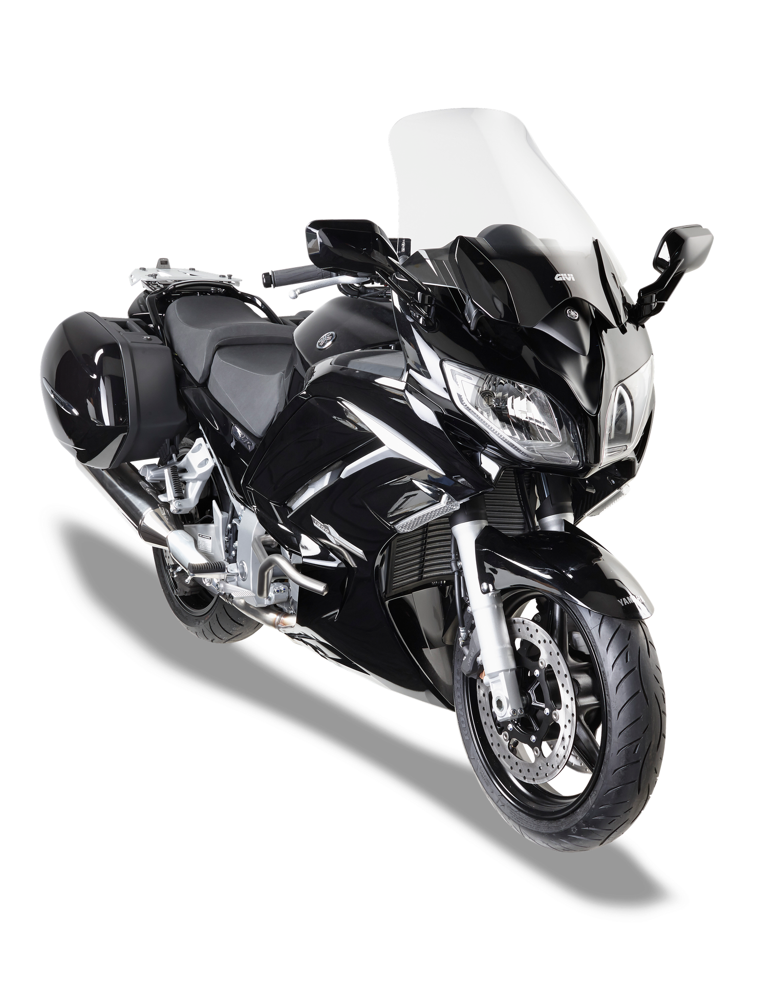 D2109ST screen GIVI mounted on Yamaha FJR 1300 (13)